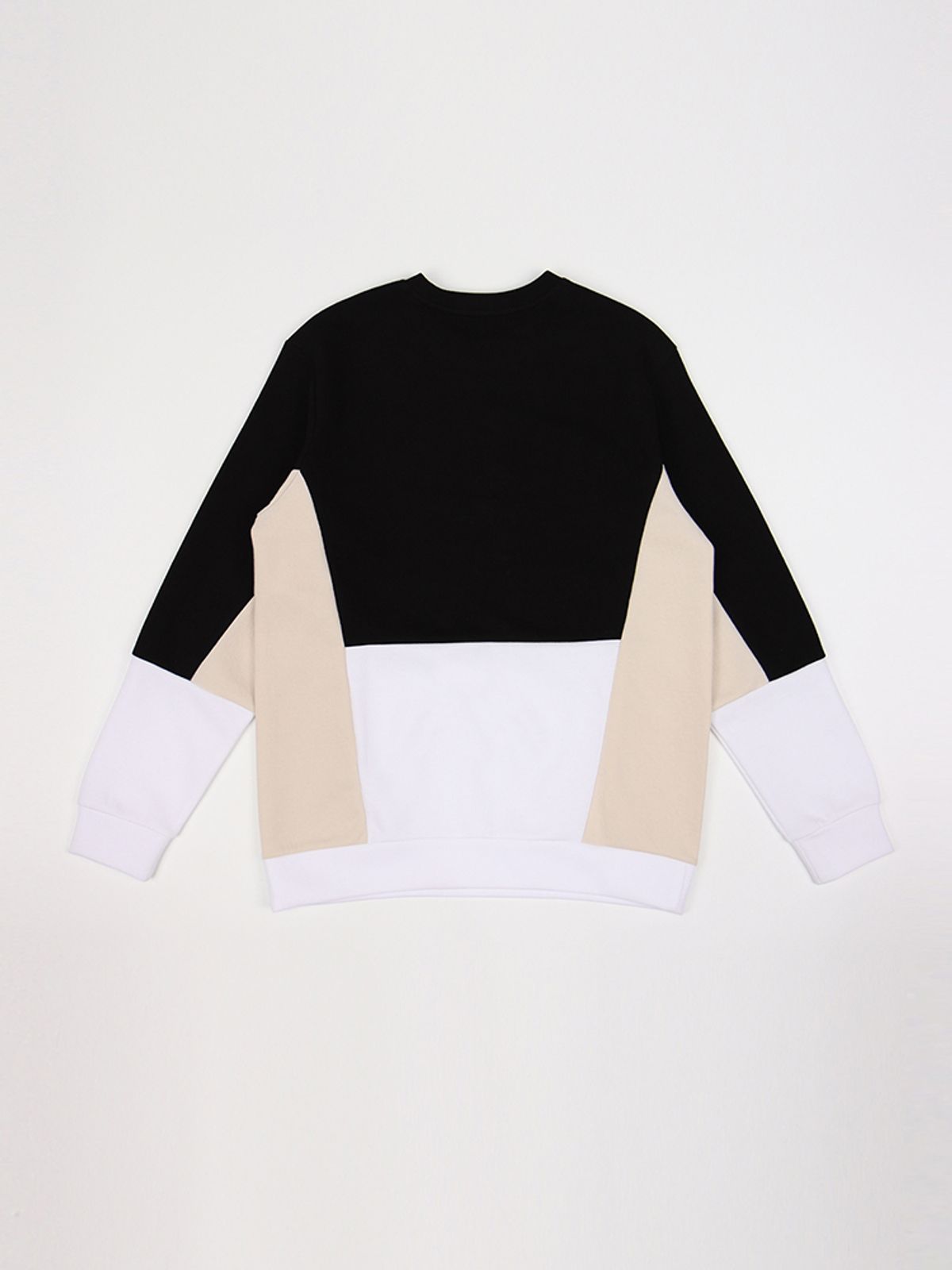 이카룩(IKALOOK) 멀티컬러 캐주얼 배색 맨투맨 TEE106A