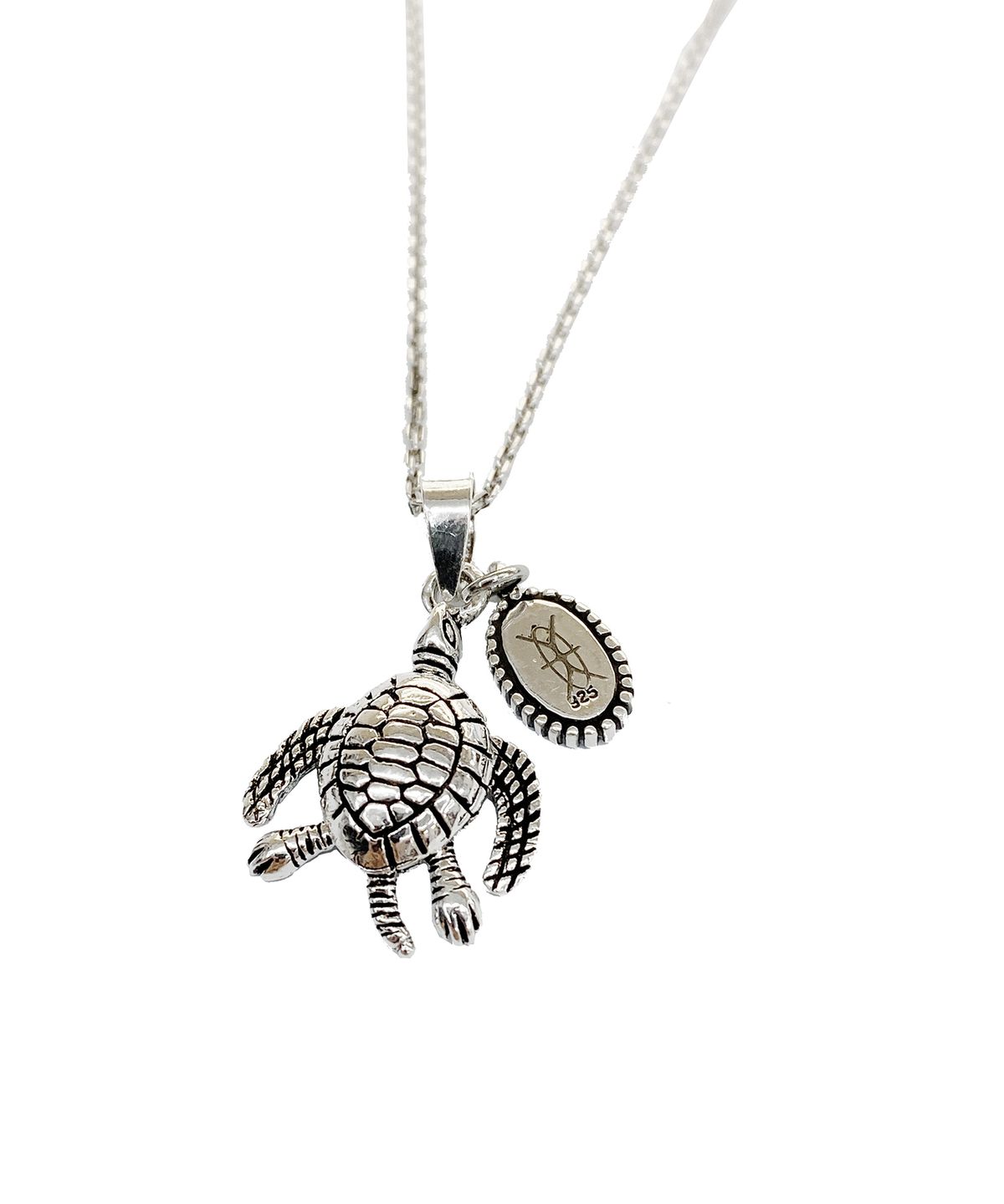 모멘틱(MOMENTIC) 925silver Turtle Necklace
