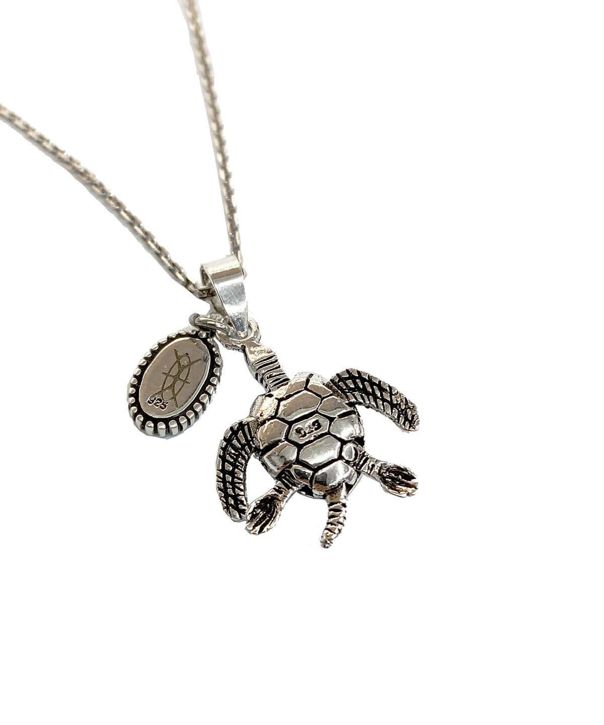 모멘틱(MOMENTIC) 925silver Turtle Necklace