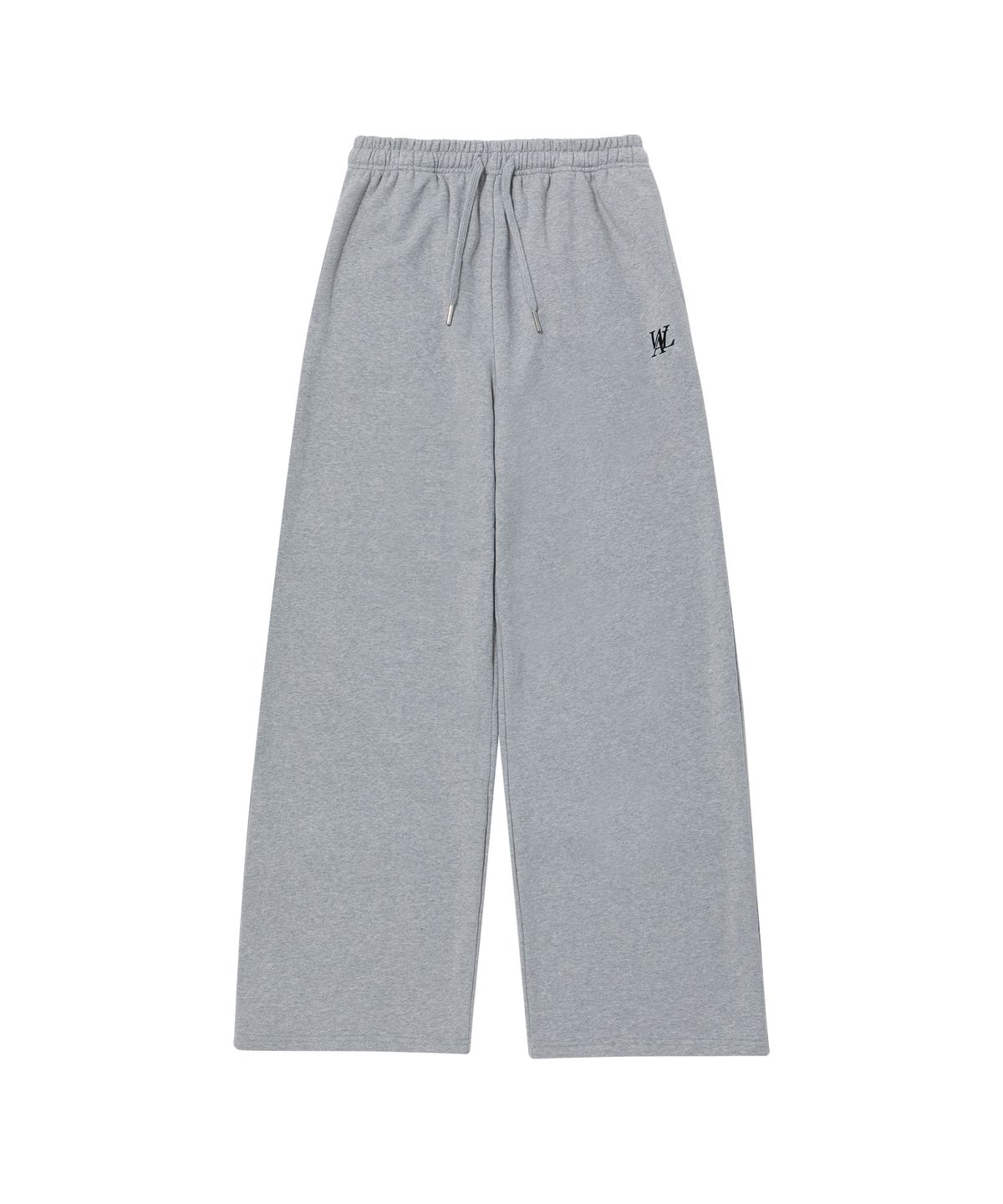우알롱(WOOALONG) (기모)Signature relax wide pants (2colors)