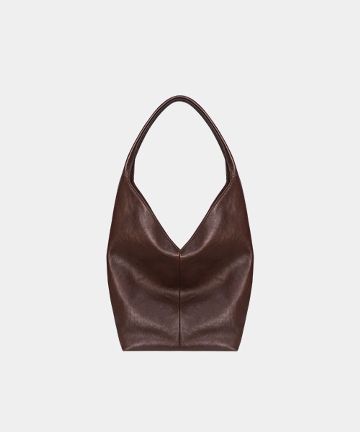 드메이커(DEMAKER) Arden hobo bag-deep brown