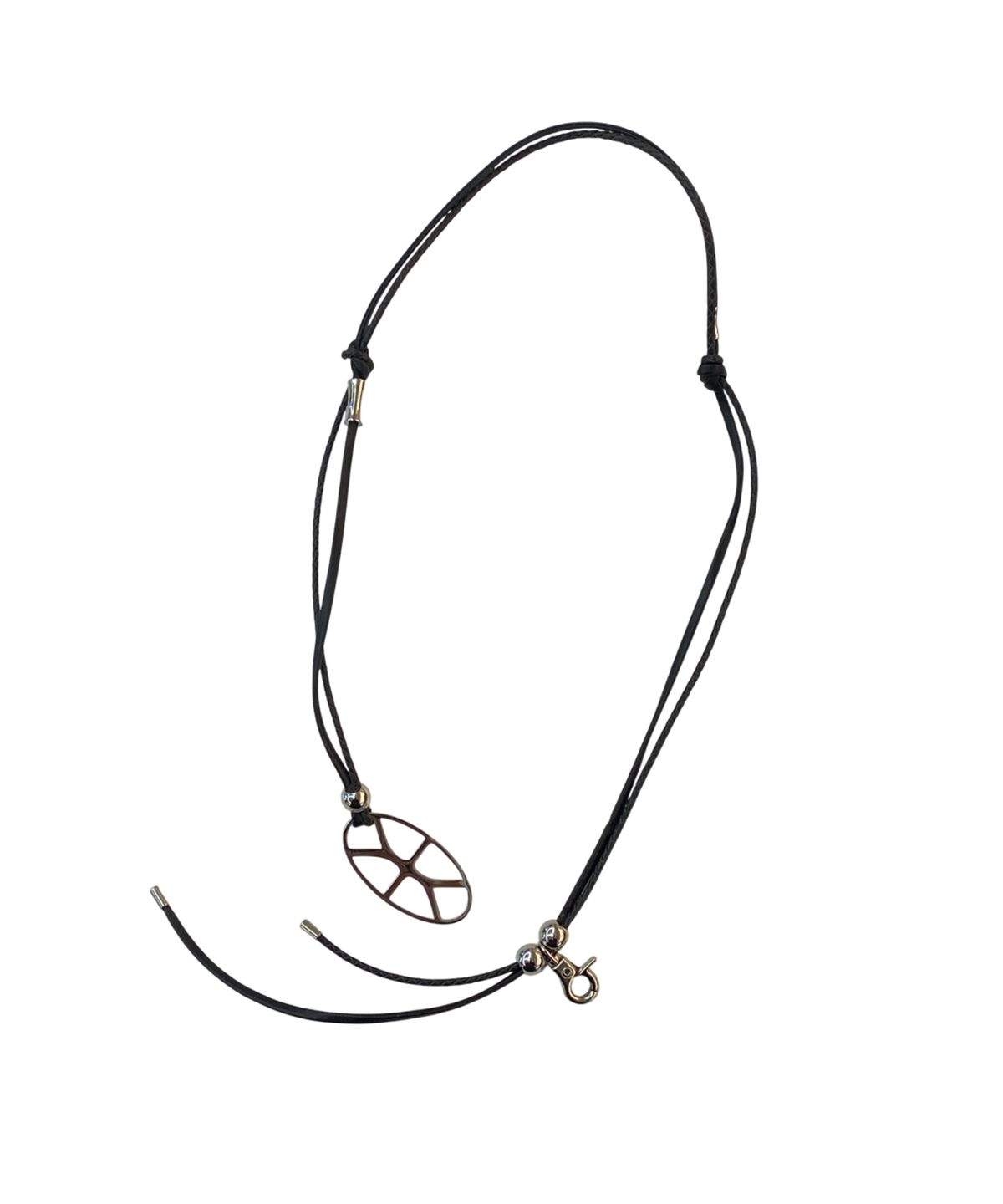 모멘틱(MOMENTIC) Leather Line Necklace Bracelet