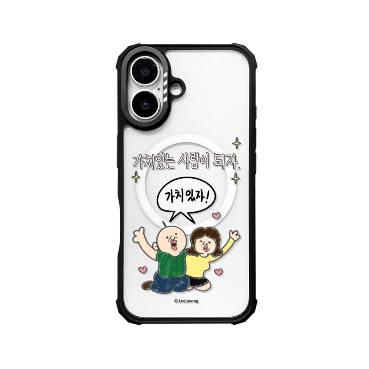 케이스픽스(CASEFIX) 자력2배  빵빵이의일상 심플리 갤럭시S/Z플립/Z폴드8 임팩트 맥세이프 범퍼 케이스