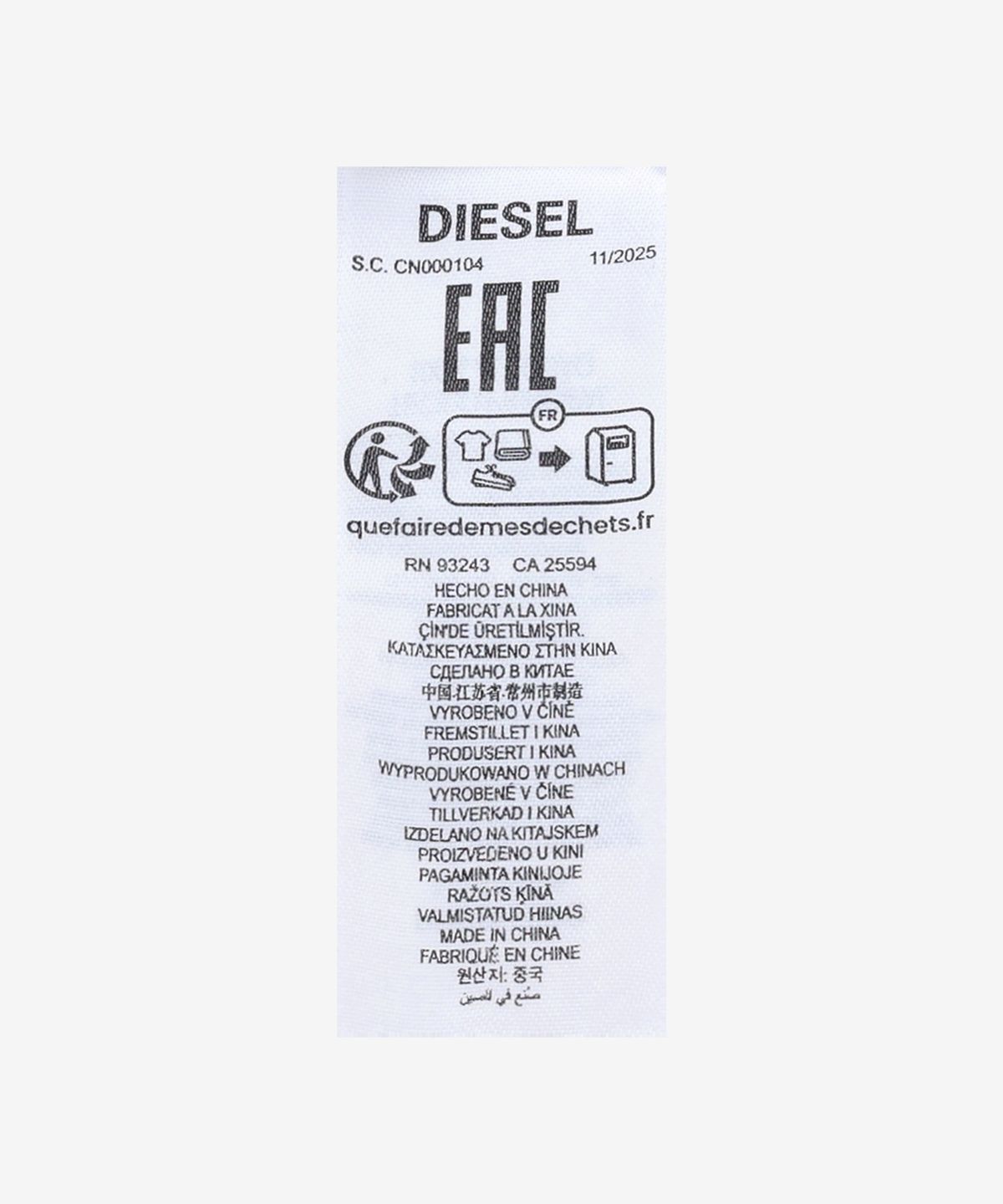 디젤(DIESEL) C-볼-UTLT 볼캡 - 그레이 / A180360EPBD9DV