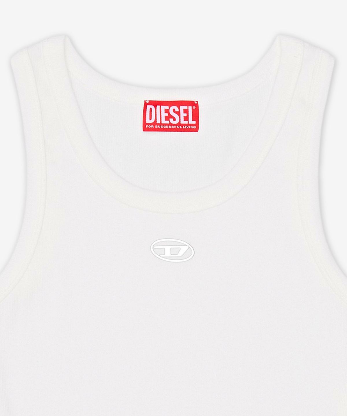 디젤(DIESEL) T-안키-OD 민소매 티셔츠 - 오프 화이트 / A199080JMBA141