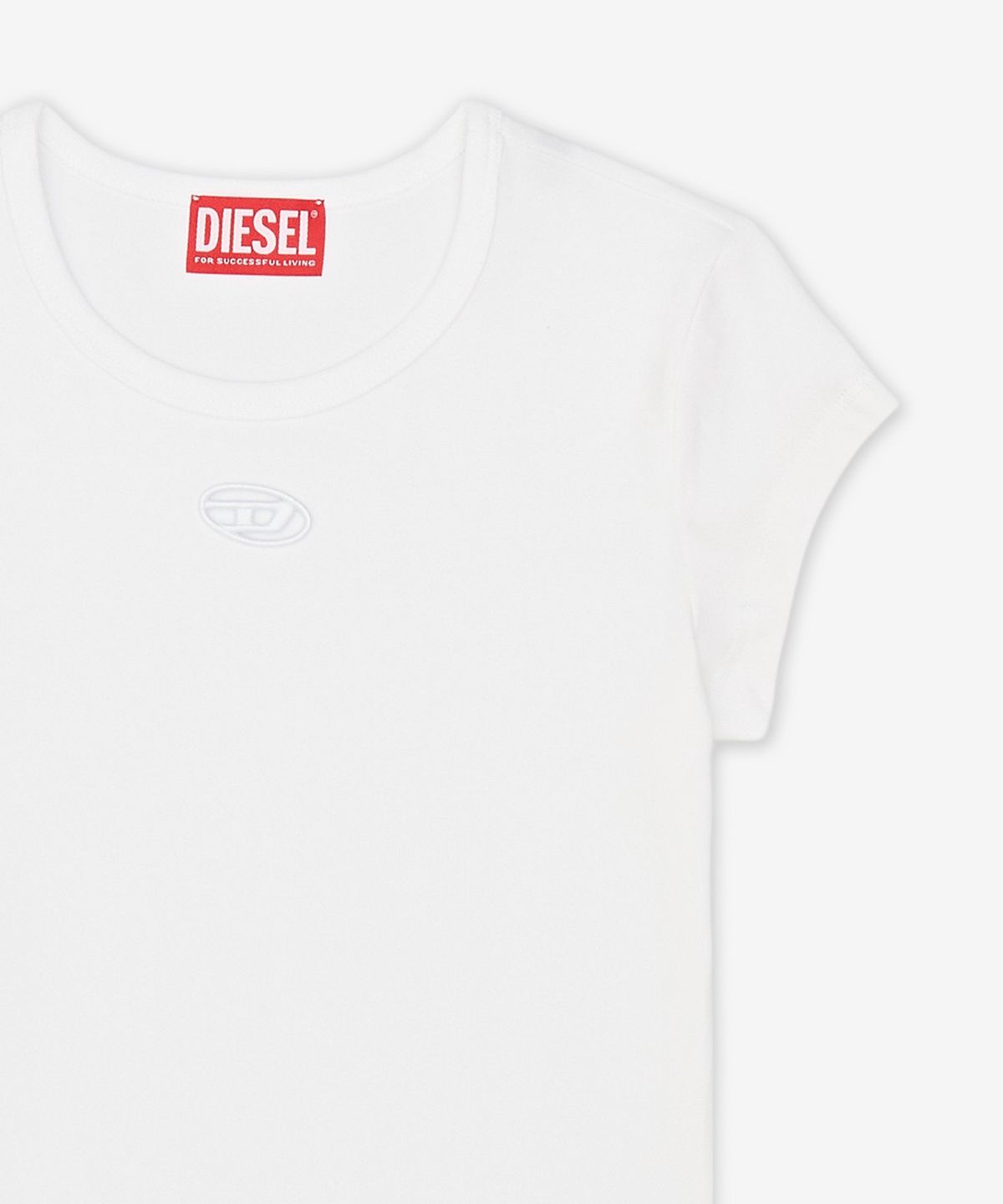 디젤(DIESEL) T-앤지-OD 반소매 티셔츠 - 화이트 / A199120AFAA100