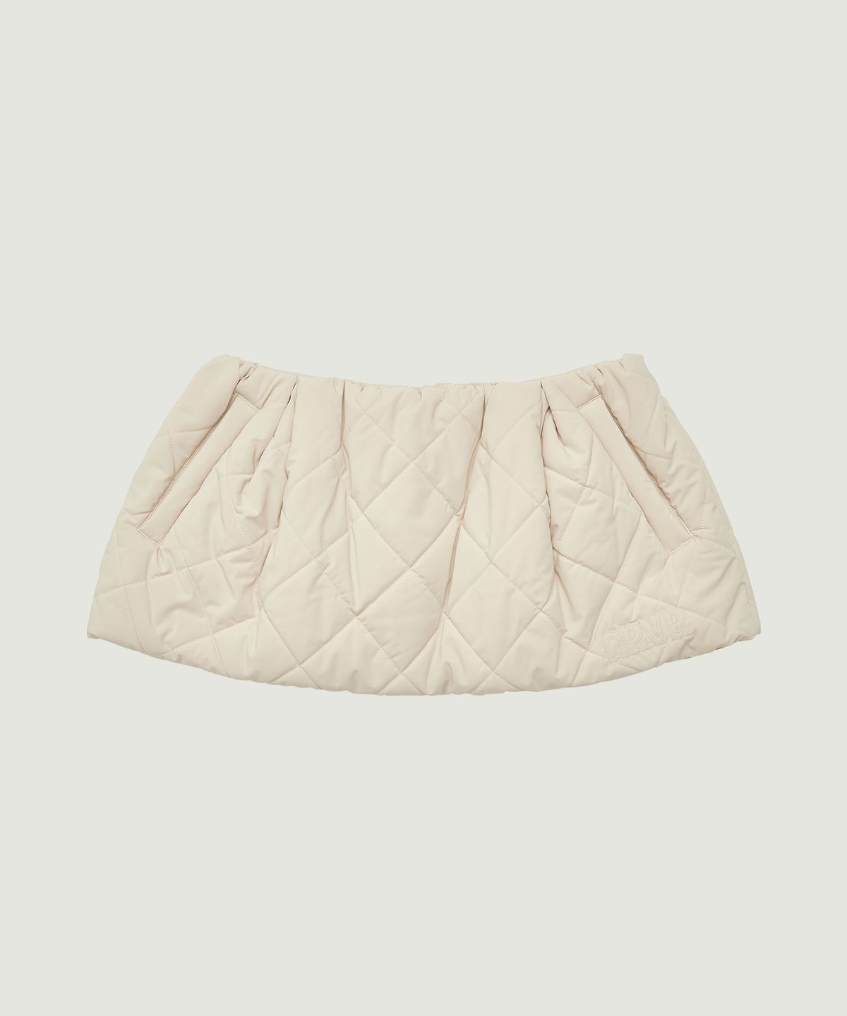 그로브(GROVE) NOEL QUILTING SKIRT (IVORY)