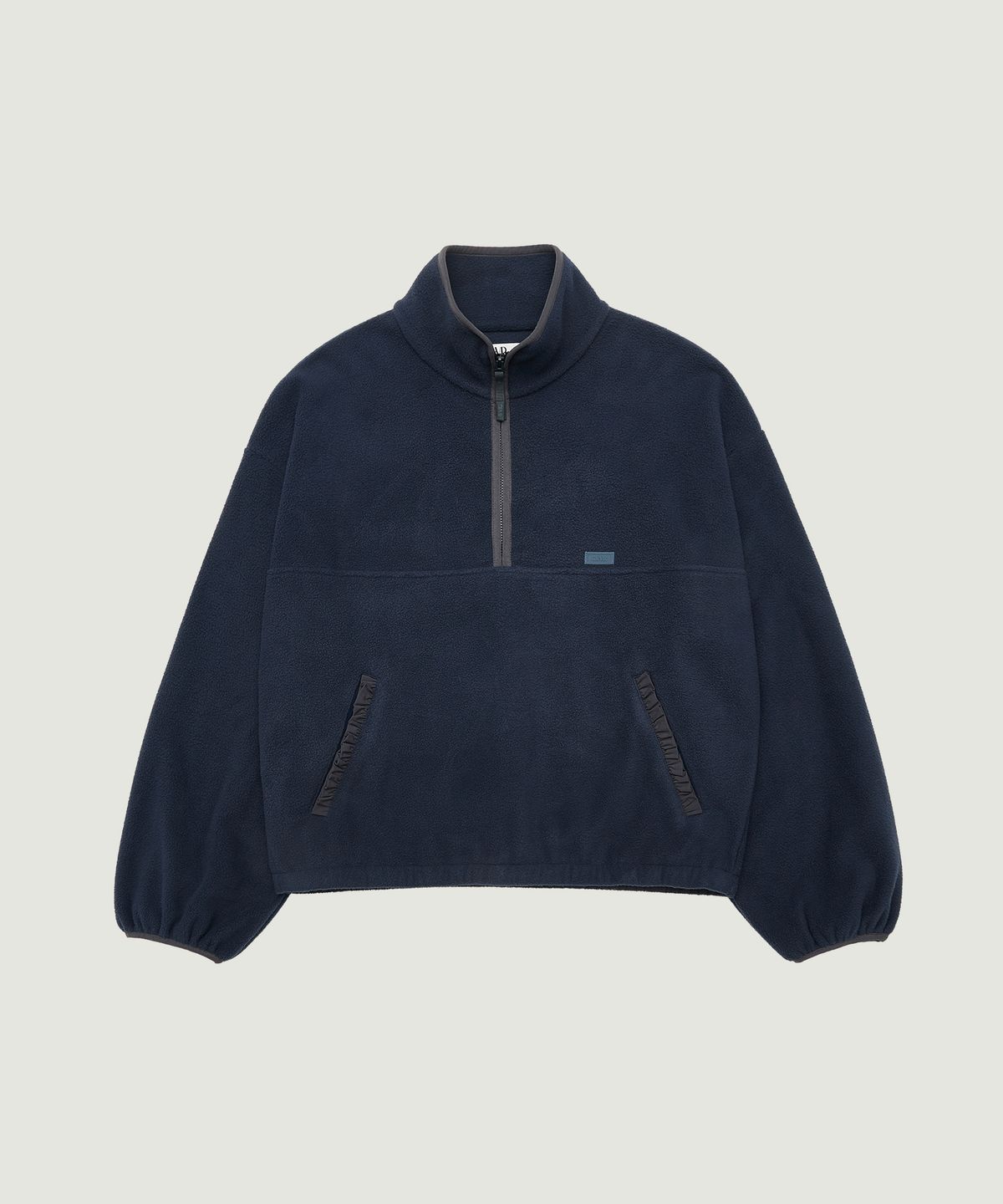 그로브(GROVE) HAILEY FLEECE HALF ZIP-UP (NAVY)