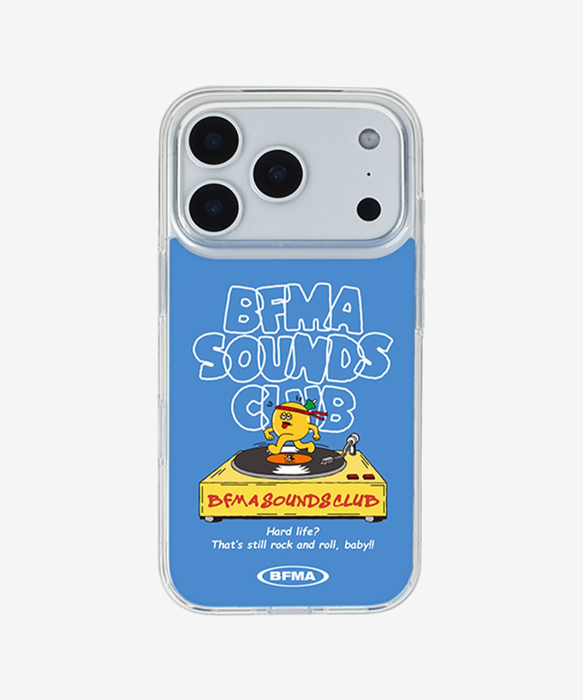 벌룬프렌즈(BALLOON FRIENDS) BFMA 사운드 클럽 블루 젤하드 폰케이스