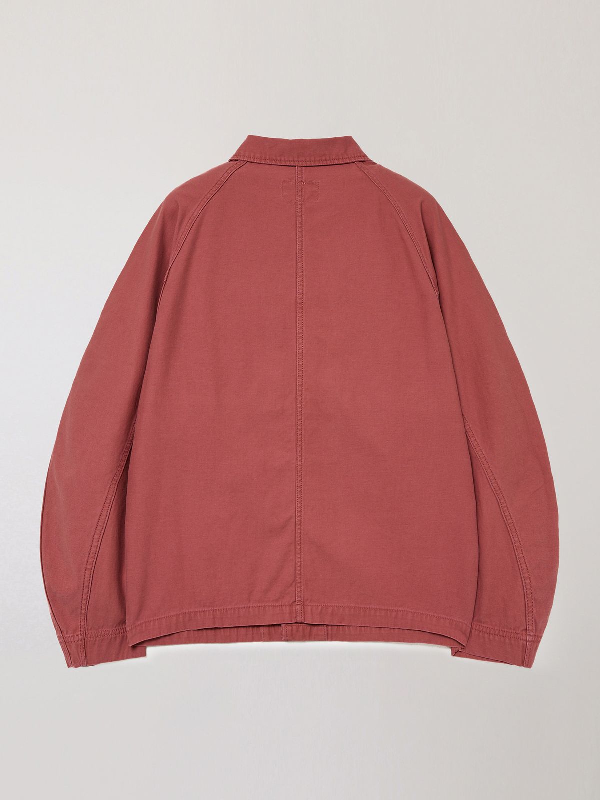 플라비즘(PLAVISM) Horizon Raglan Jacket - Brick Red