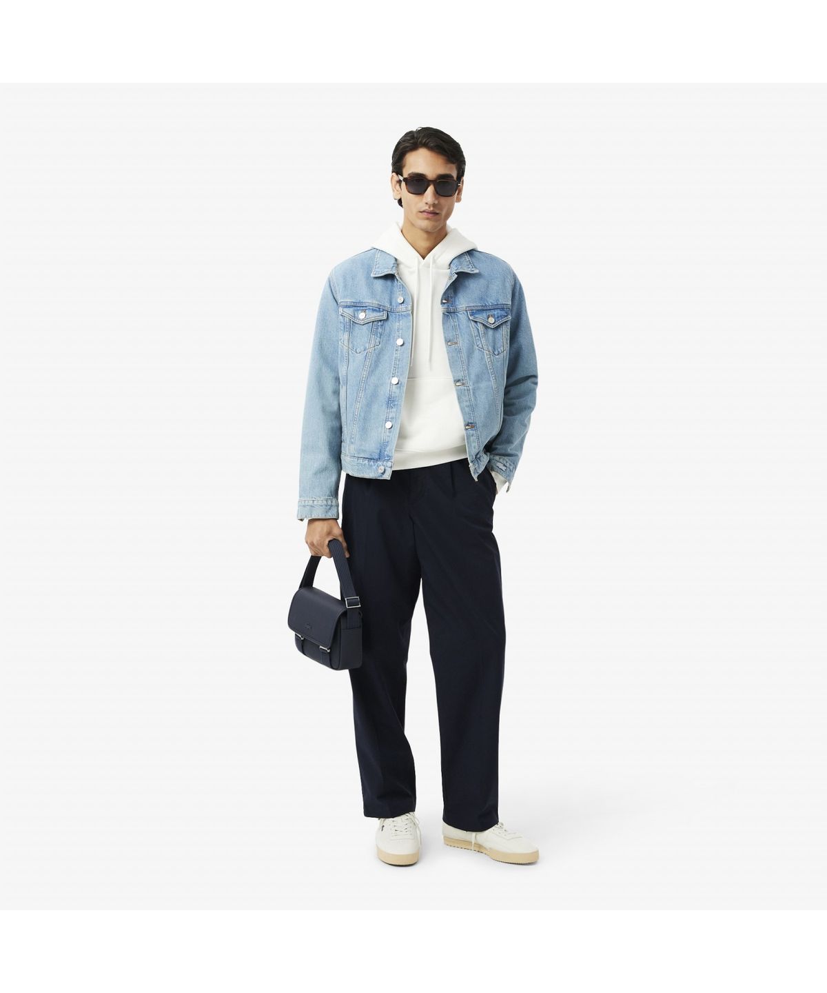 라코스테(LACOSTE) 남성 루즈핏 후드 풀오버 SH7741-55N 70V