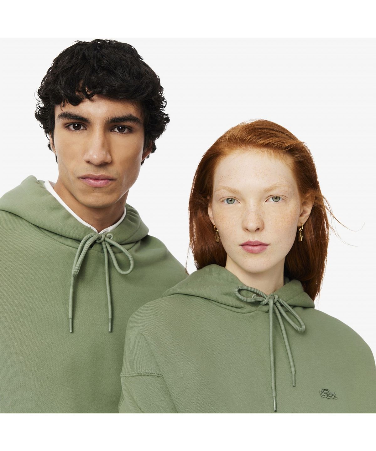 라코스테(LACOSTE) 남성 루즈핏 후드 풀오버 SH7741-55N S86
