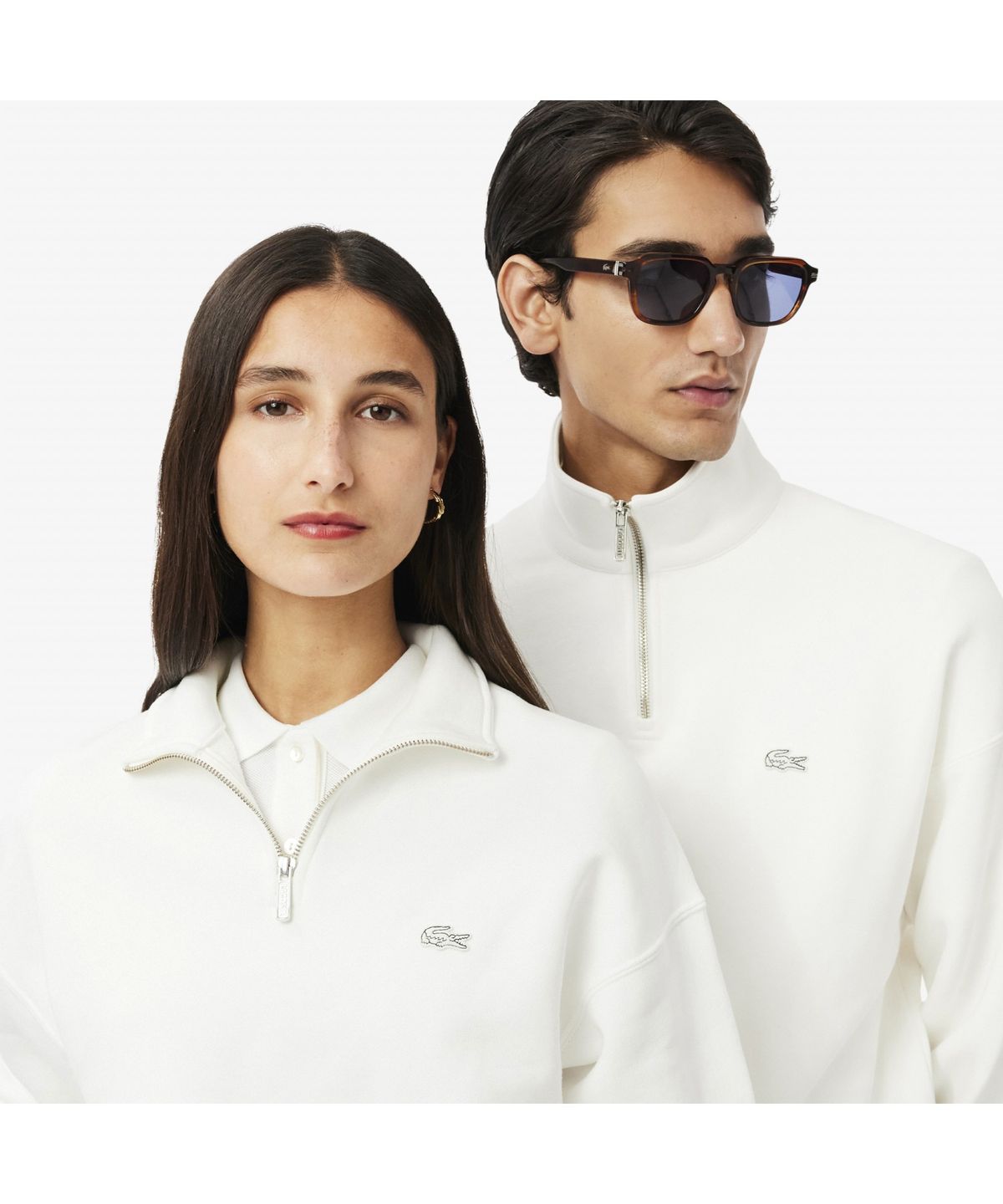 라코스테(LACOSTE) 남성 루즈핏 반집업 풀오버 SH7759-55N 70V