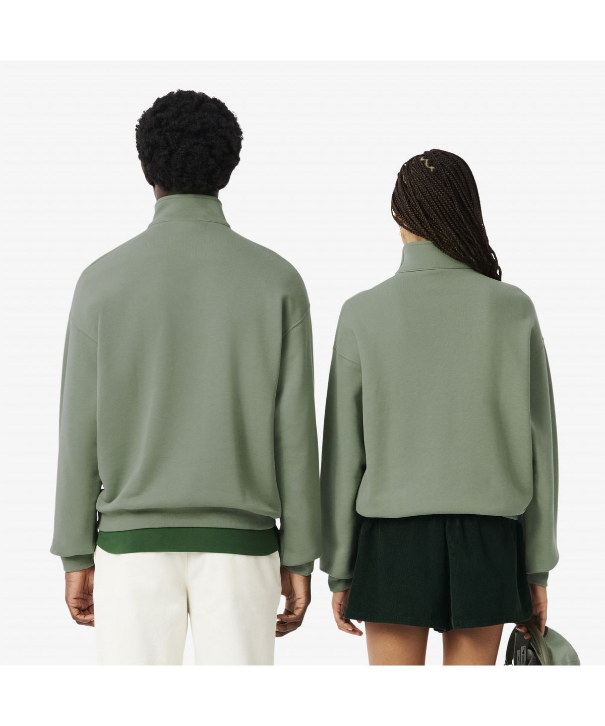 라코스테(LACOSTE) 남성 루즈핏 반집업 풀오버 SH7759-55N S86