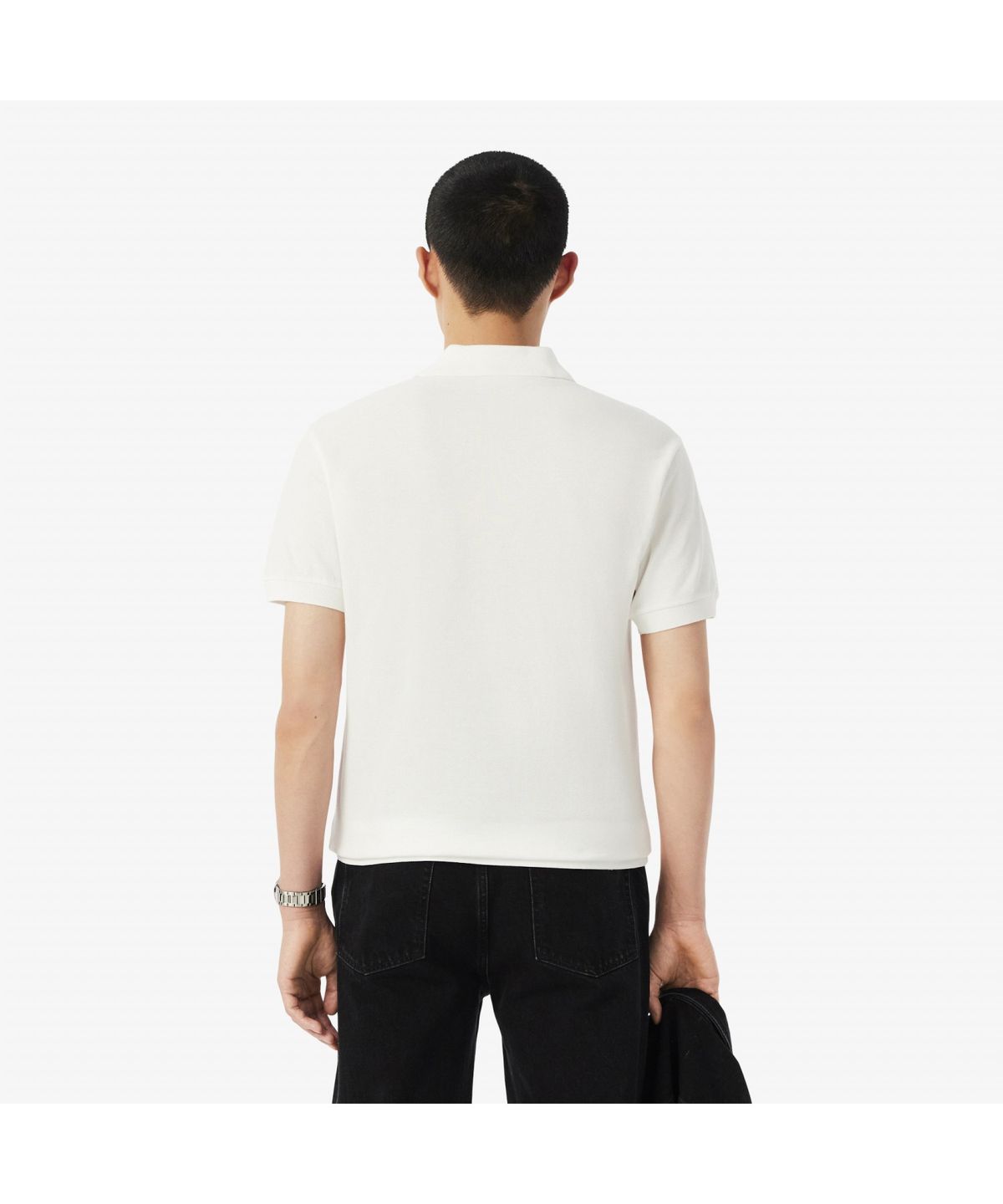 라코스테(LACOSTE) 남성 라코스테 뱃지 반팔 폴로셔츠 PH8307-55N 70V