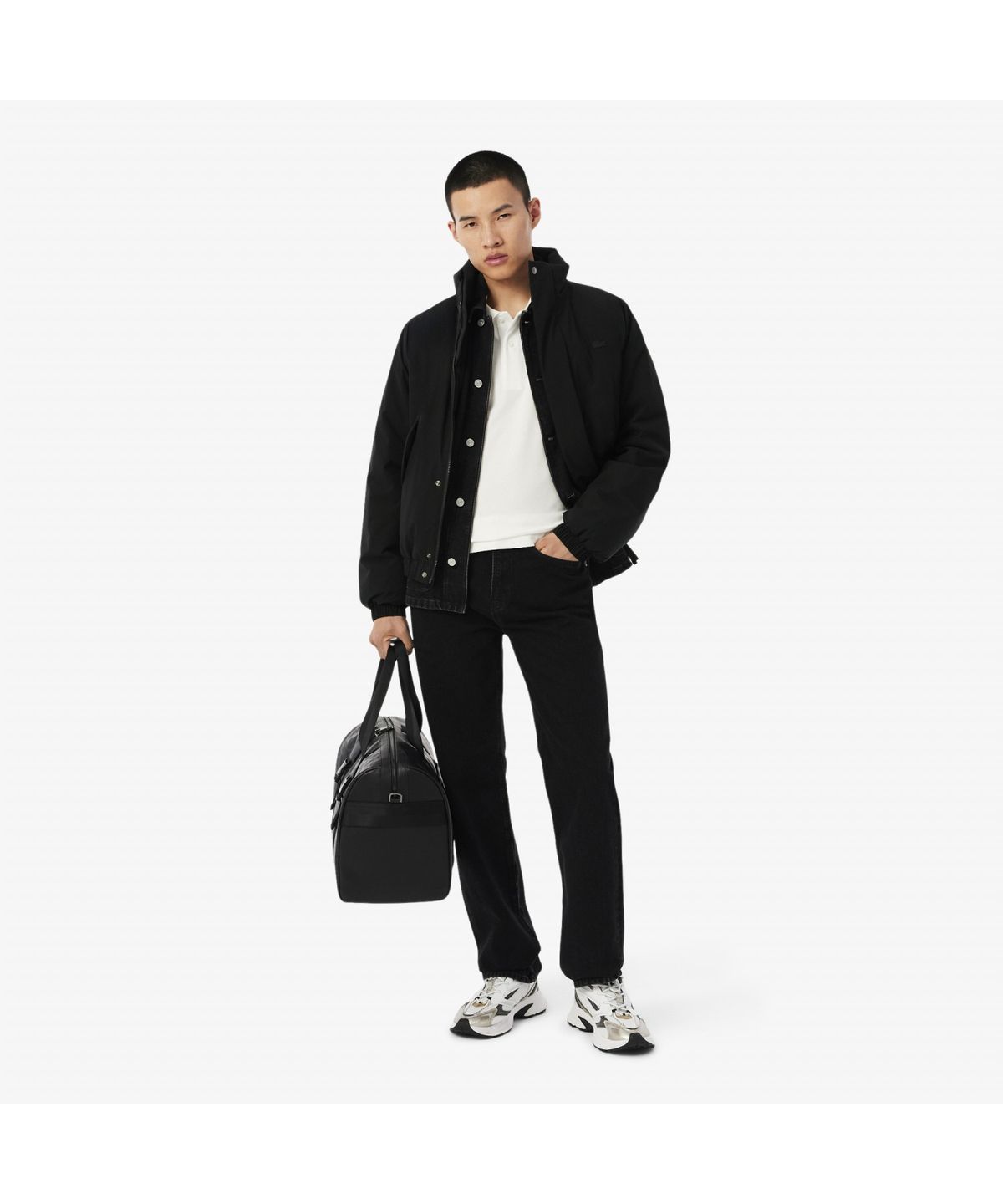 라코스테(LACOSTE) 남성 라코스테 뱃지 반팔 폴로셔츠 PH8307-55N 70V