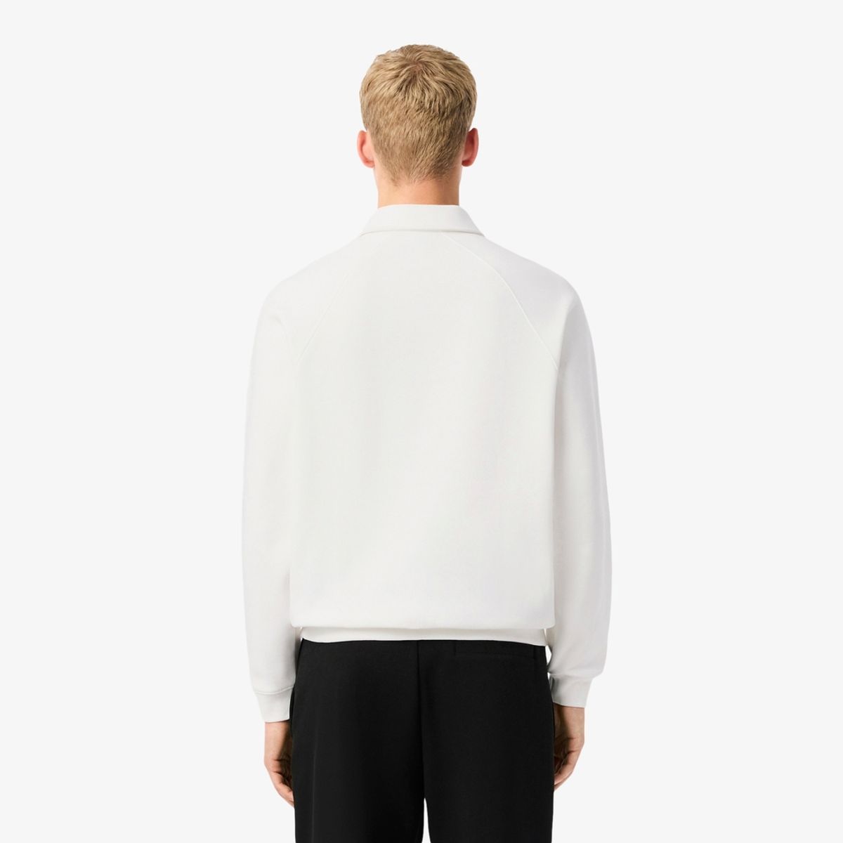 라코스테(LACOSTE) 남성 라코스테 뱃지 카라 스웻셔츠 SH8323-55N 70V