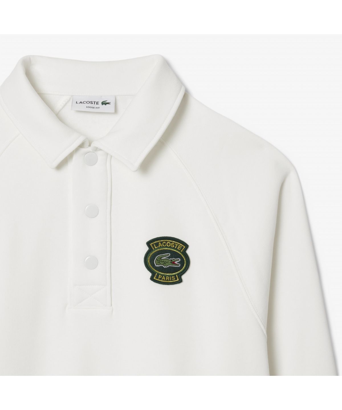 라코스테(LACOSTE) 남성 라코스테 뱃지 카라 스웻셔츠 SH8323-55N 70V