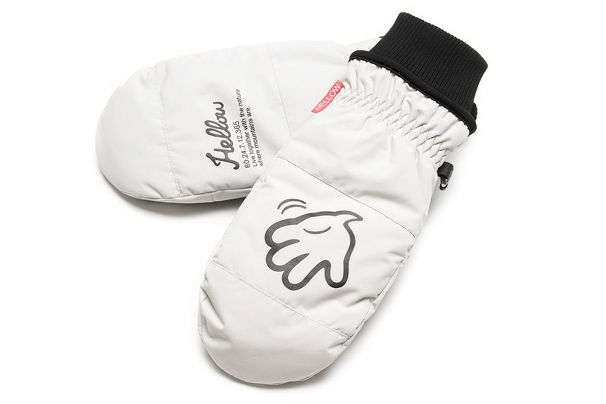 헬로우(HELLOW) SOFT 1989s MITTEN 23 white
