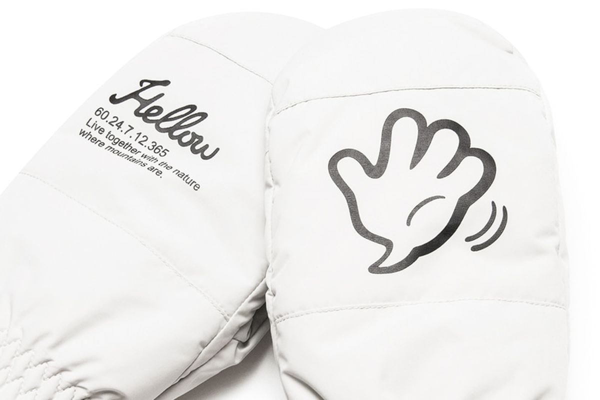 헬로우(HELLOW) SOFT 1989s MITTEN 23 white