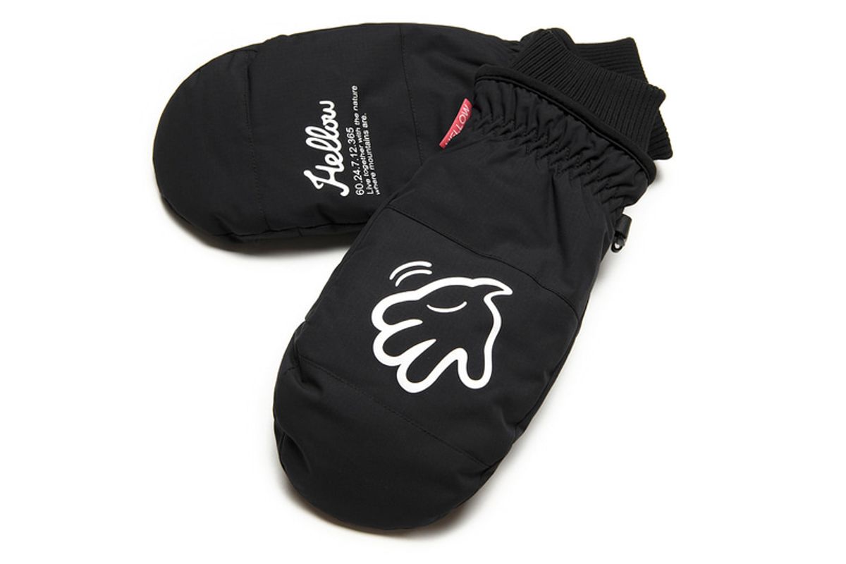 헬로우(HELLOW) SOFT 1989s MITTEN 23 black