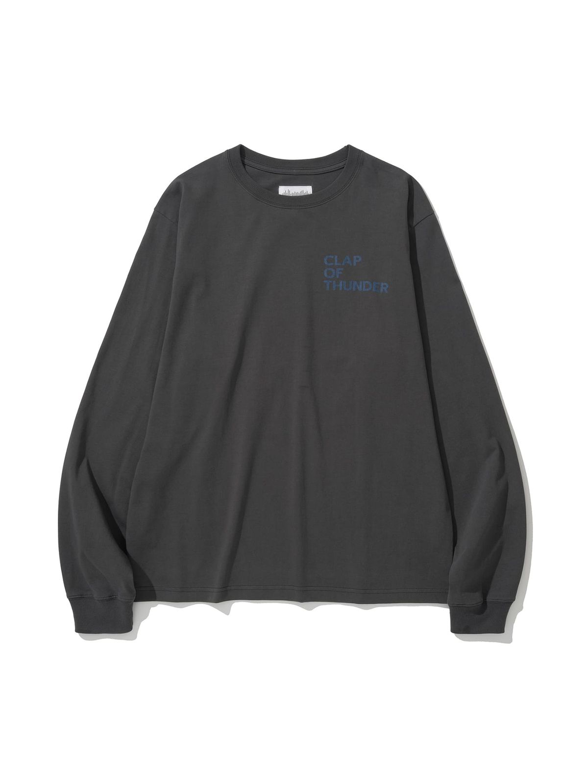플라비즘(PLAVISM) THUNDER L/S TEE - DARK GREY