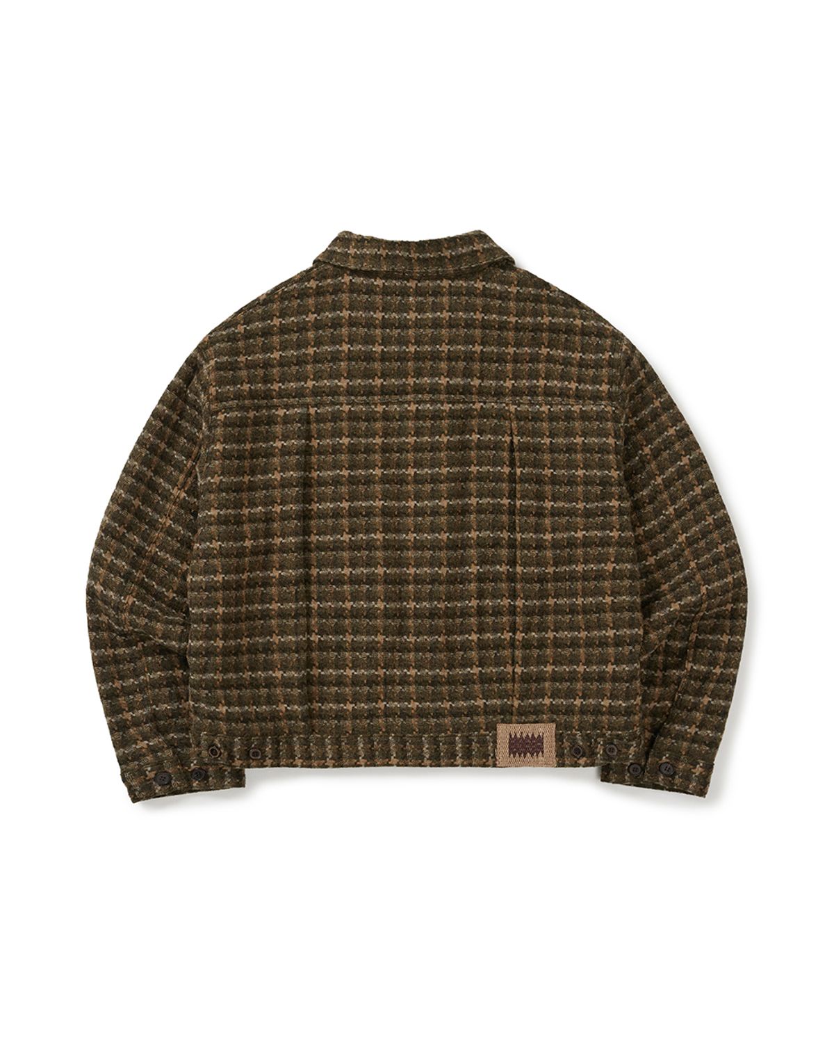 카락터(KARACTOR) Virgin wool trucker blouson / Olive
