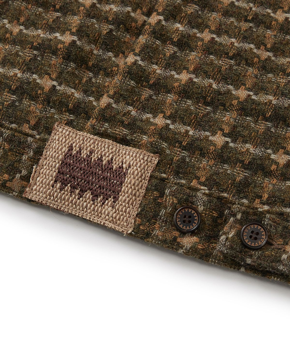 카락터(KARACTOR) Virgin wool trucker blouson / Olive