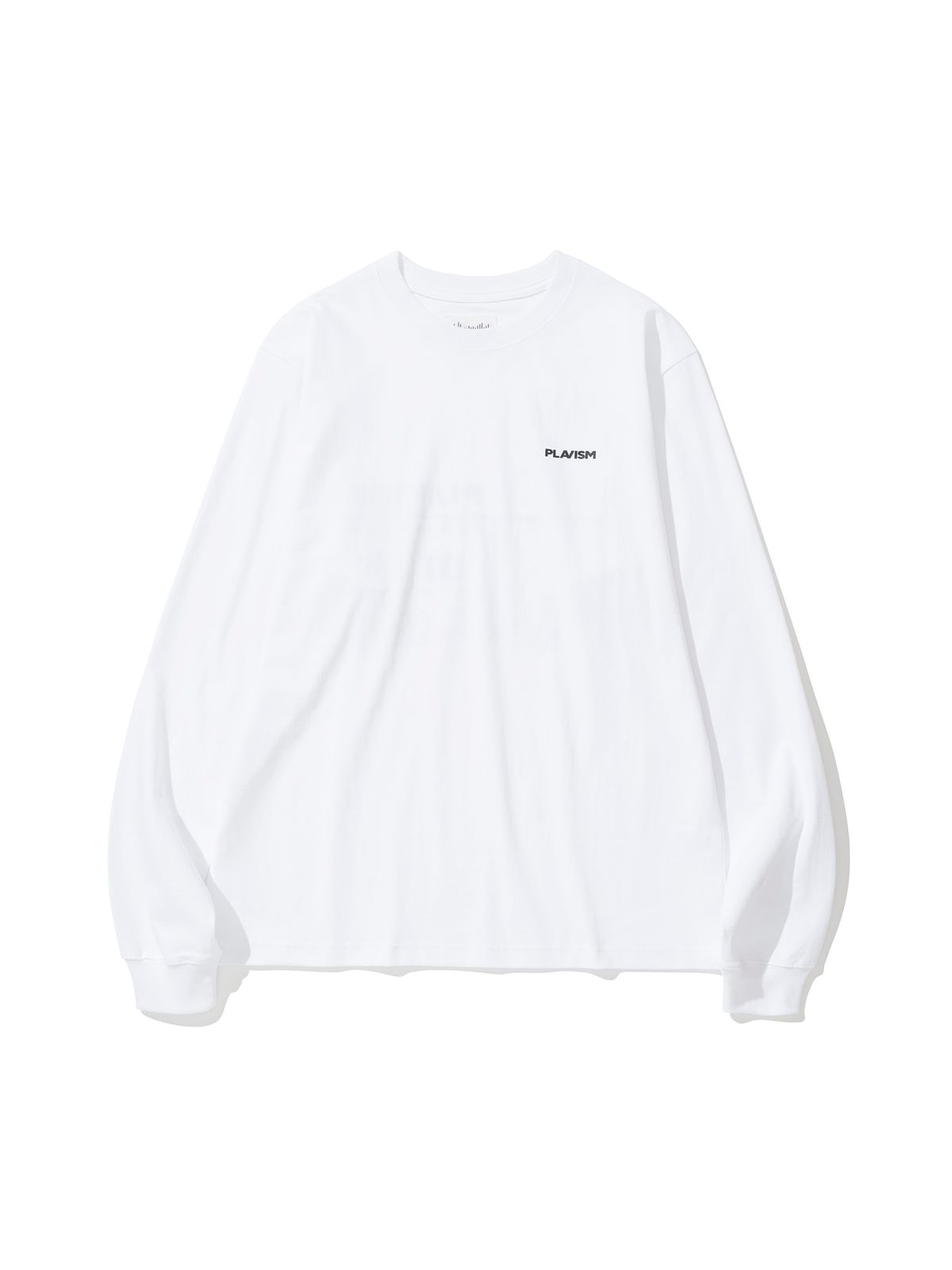 플라비즘(PLAVISM) SCOPE L/S TEE - WHITE