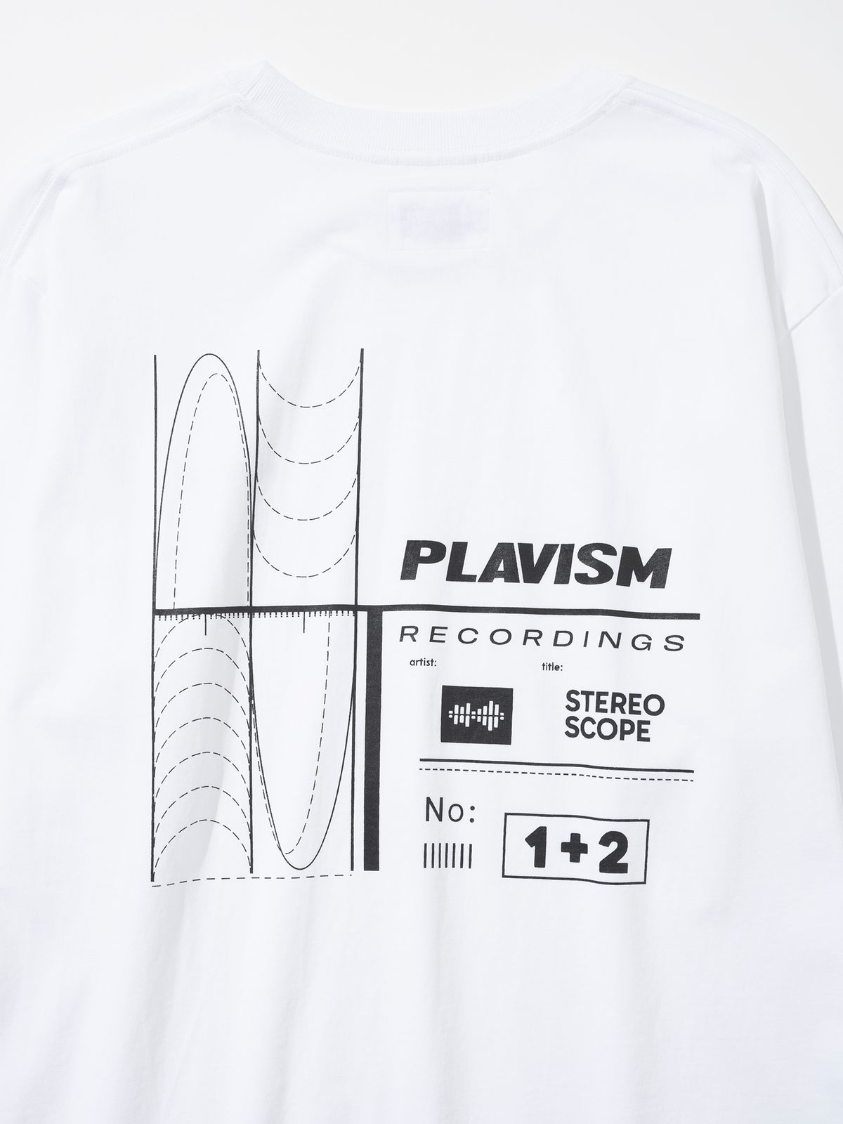 플라비즘(PLAVISM) SCOPE L/S TEE - WHITE