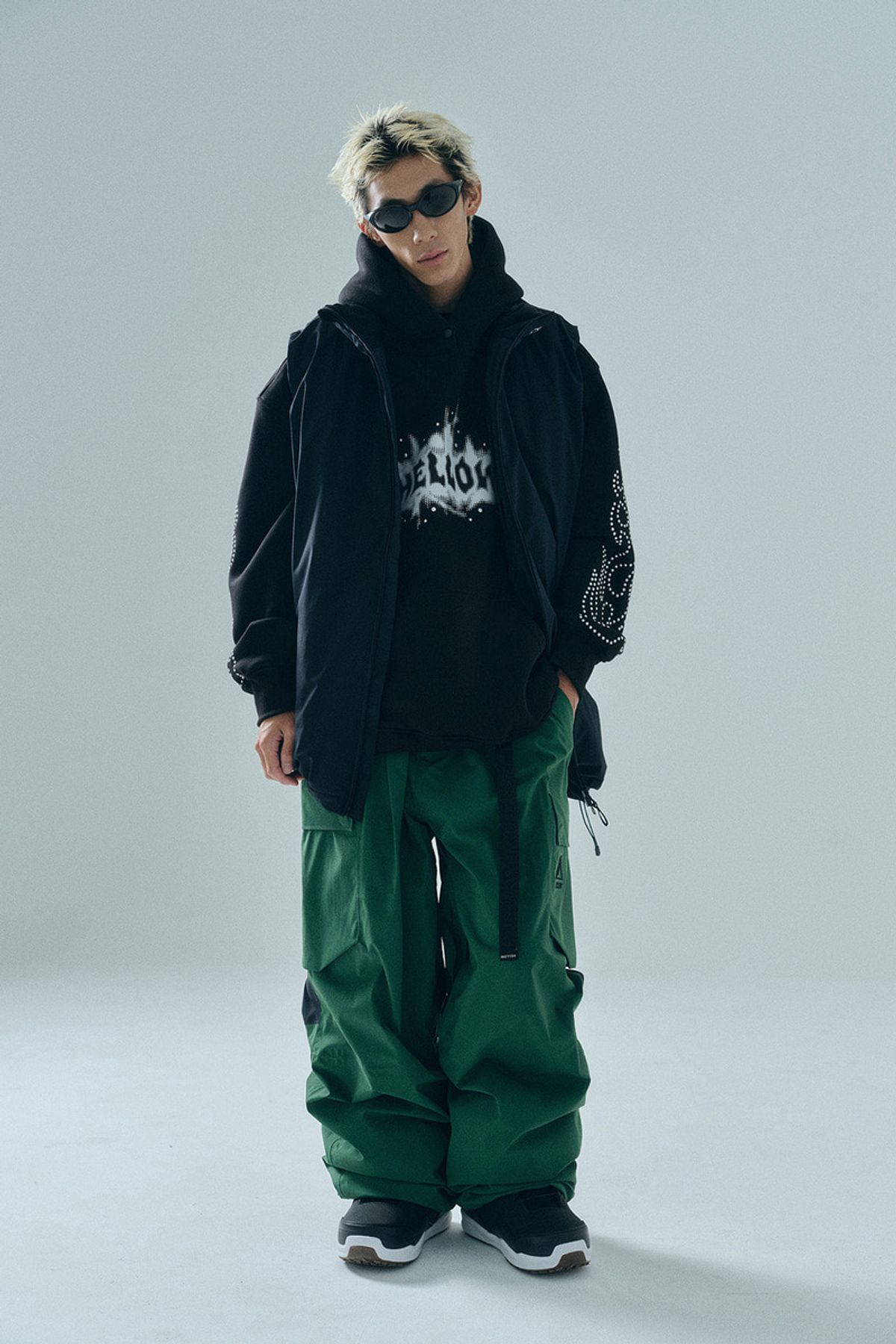 헬로우(HELLOW) 25 팜파스 2L팬츠 포레스트그린