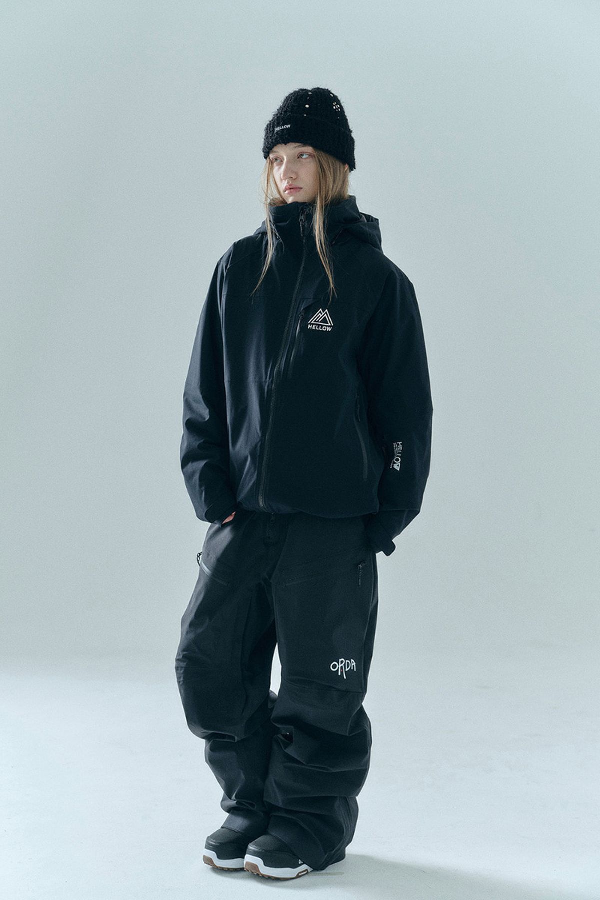 헬로우(HELLOW) 25 오르다 3L팬츠 블랙