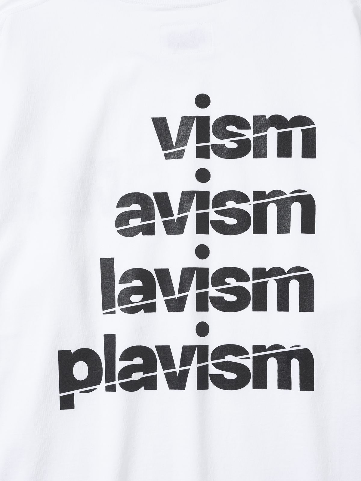 플라비즘(PLAVISM) VISM L/S TEE - WHITE