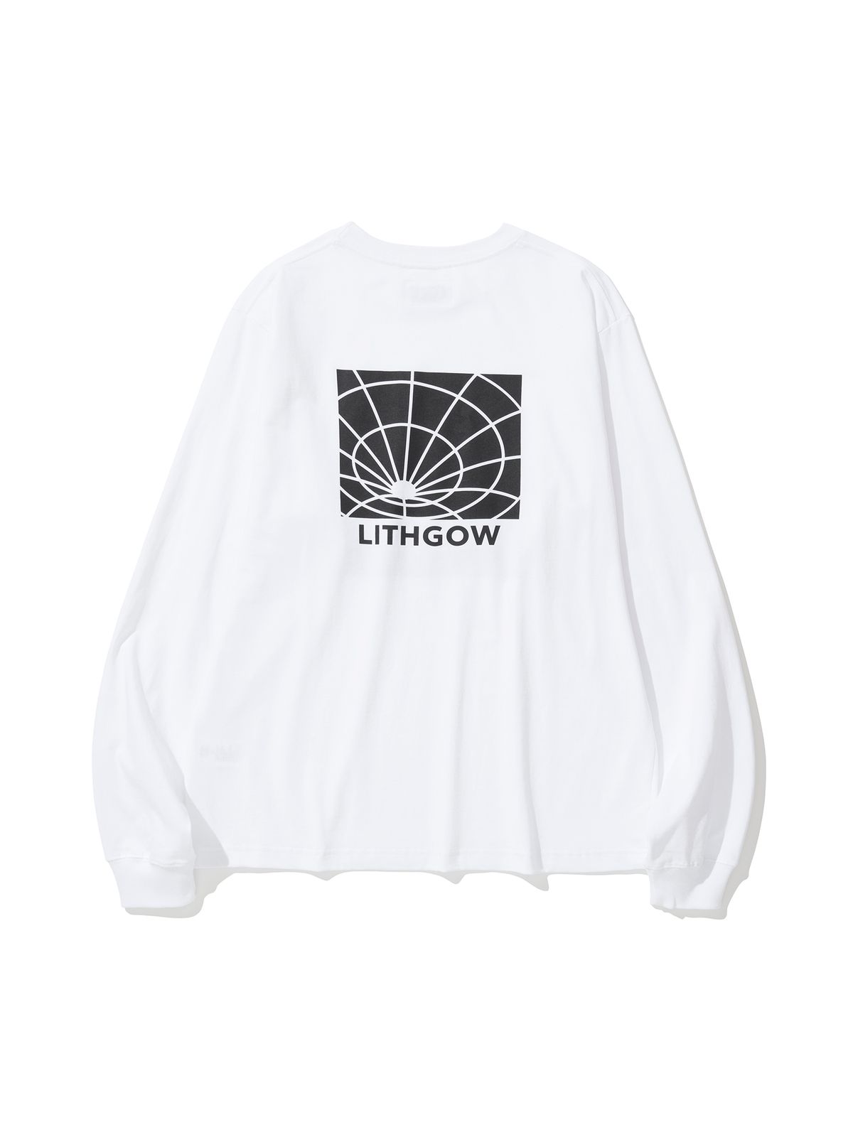 플라비즘(PLAVISM) LITHGOW L/S TEE - WHITE