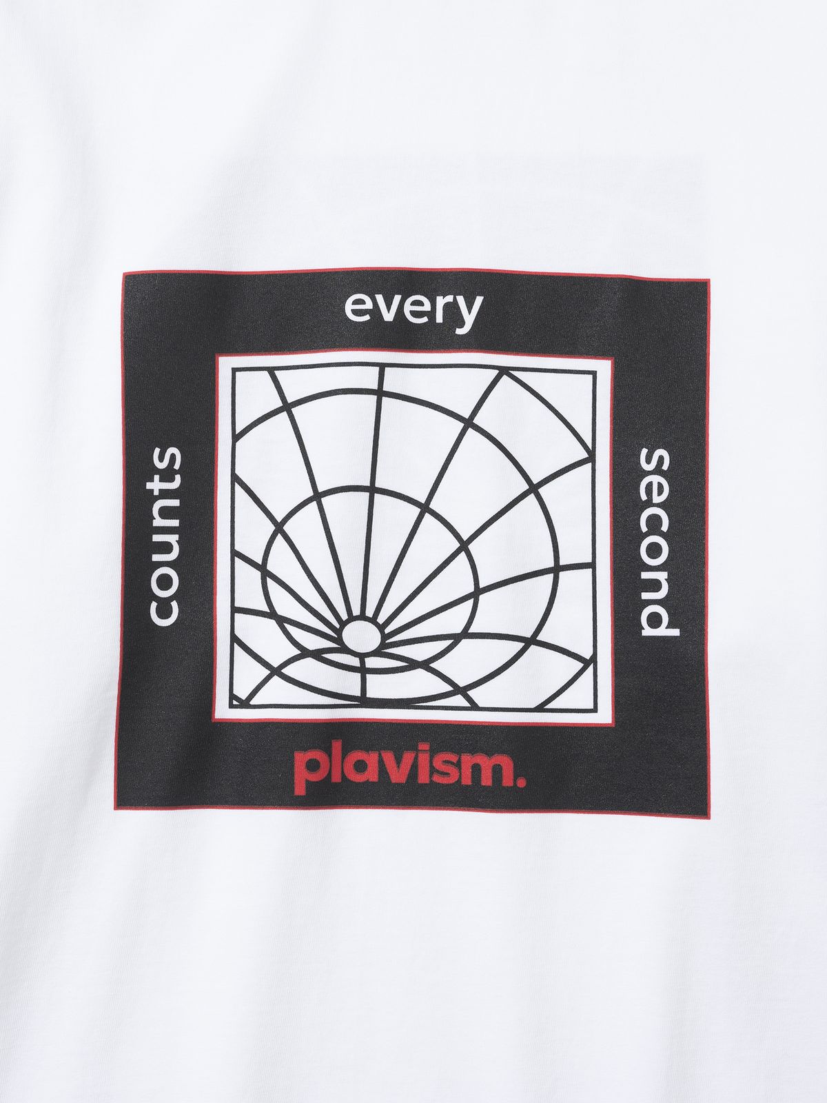 플라비즘(PLAVISM) LITHGOW L/S TEE - WHITE