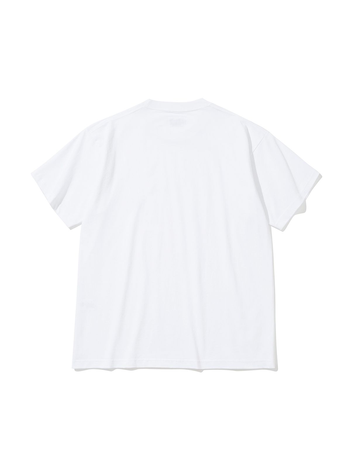 플라비즘(PLAVISM) BLACK LOGO TEE - WHITE