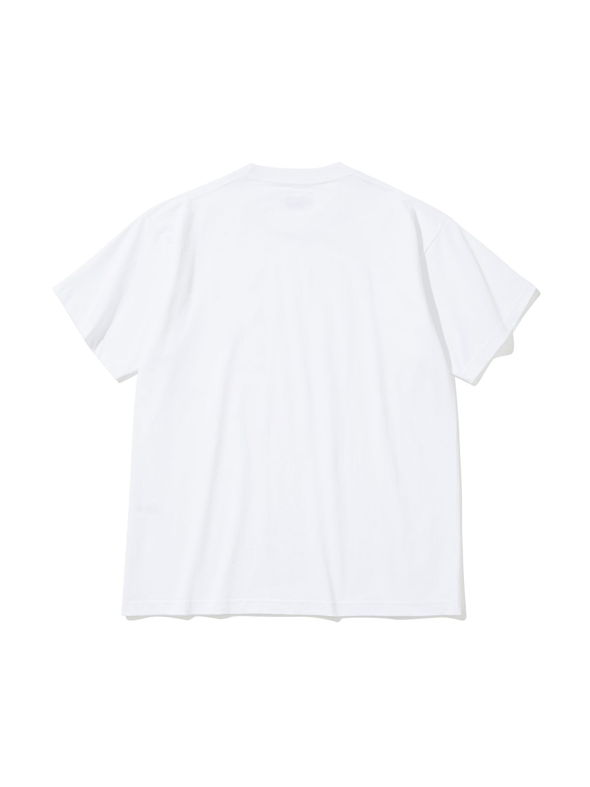 플라비즘(PLAVISM) BASIC LOGO TEE - WHITE