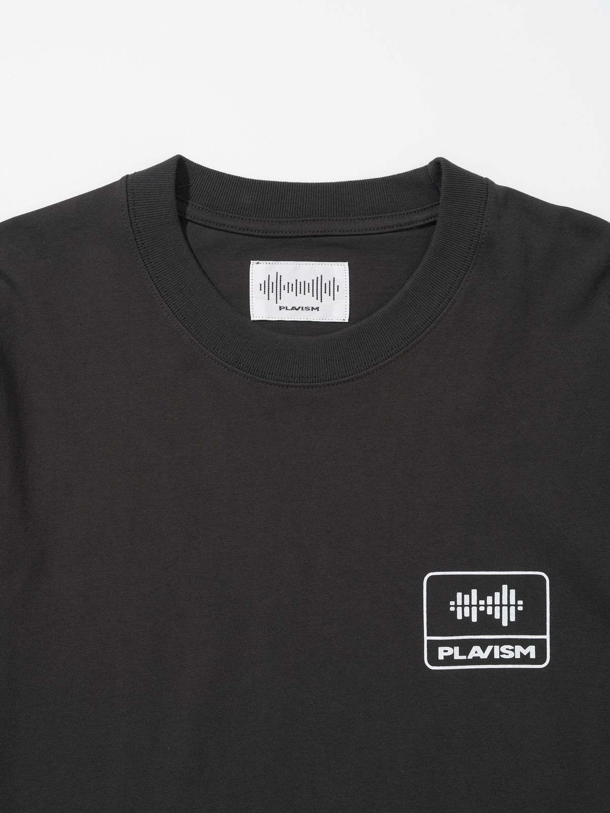 플라비즘(PLAVISM) BASIC LOGO TEE - CHARCOAL