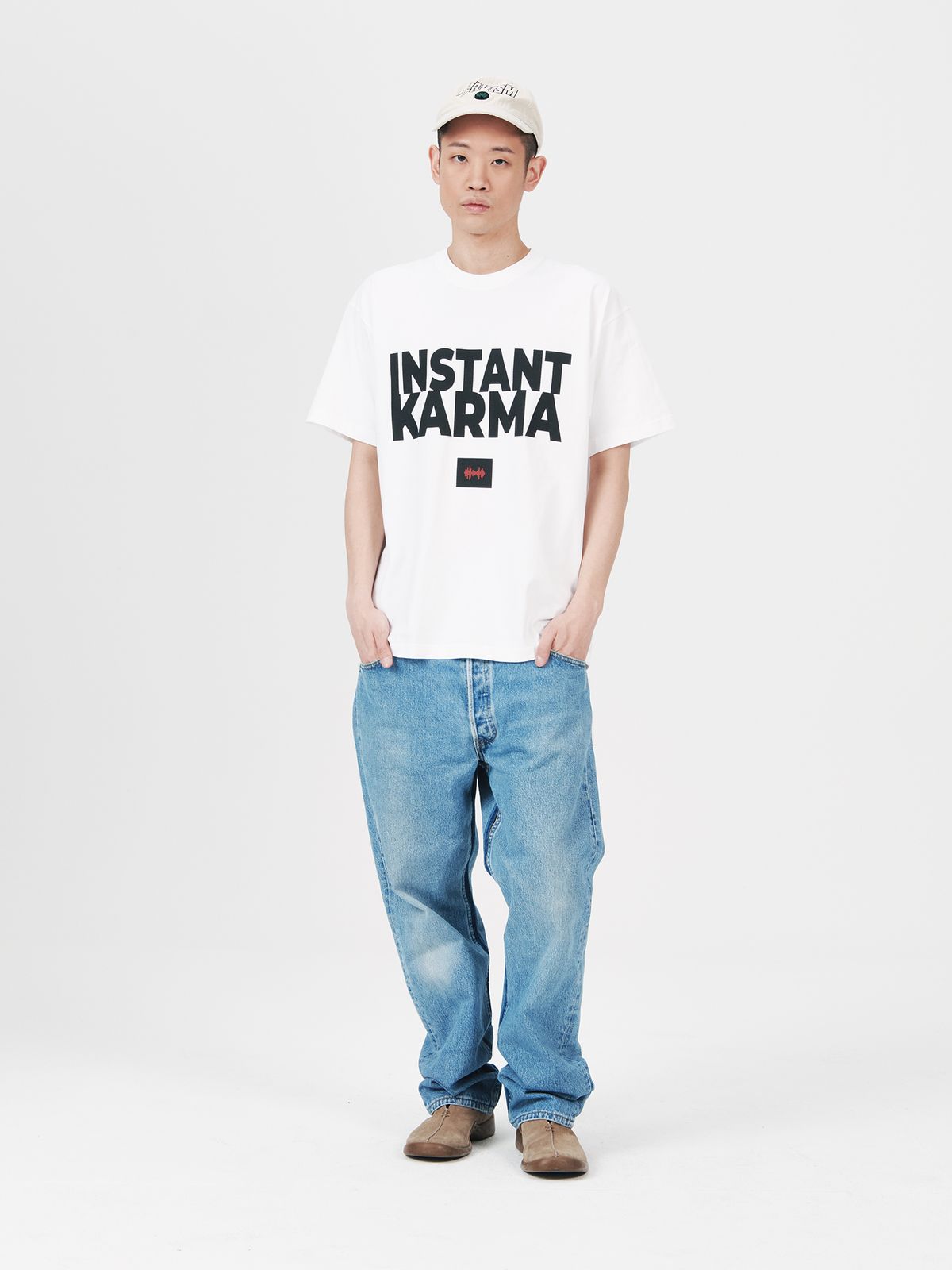 플라비즘(PLAVISM) INSTANT TEE - WHITE