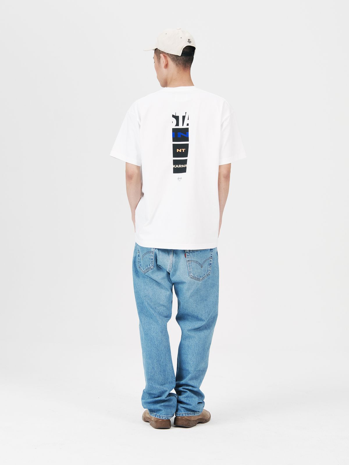 플라비즘(PLAVISM) INSTANT TEE - WHITE