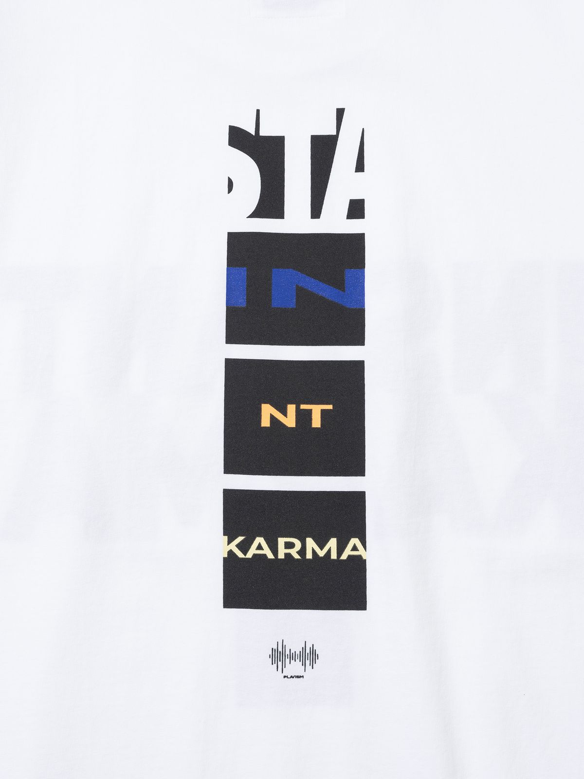 플라비즘(PLAVISM) INSTANT TEE - WHITE