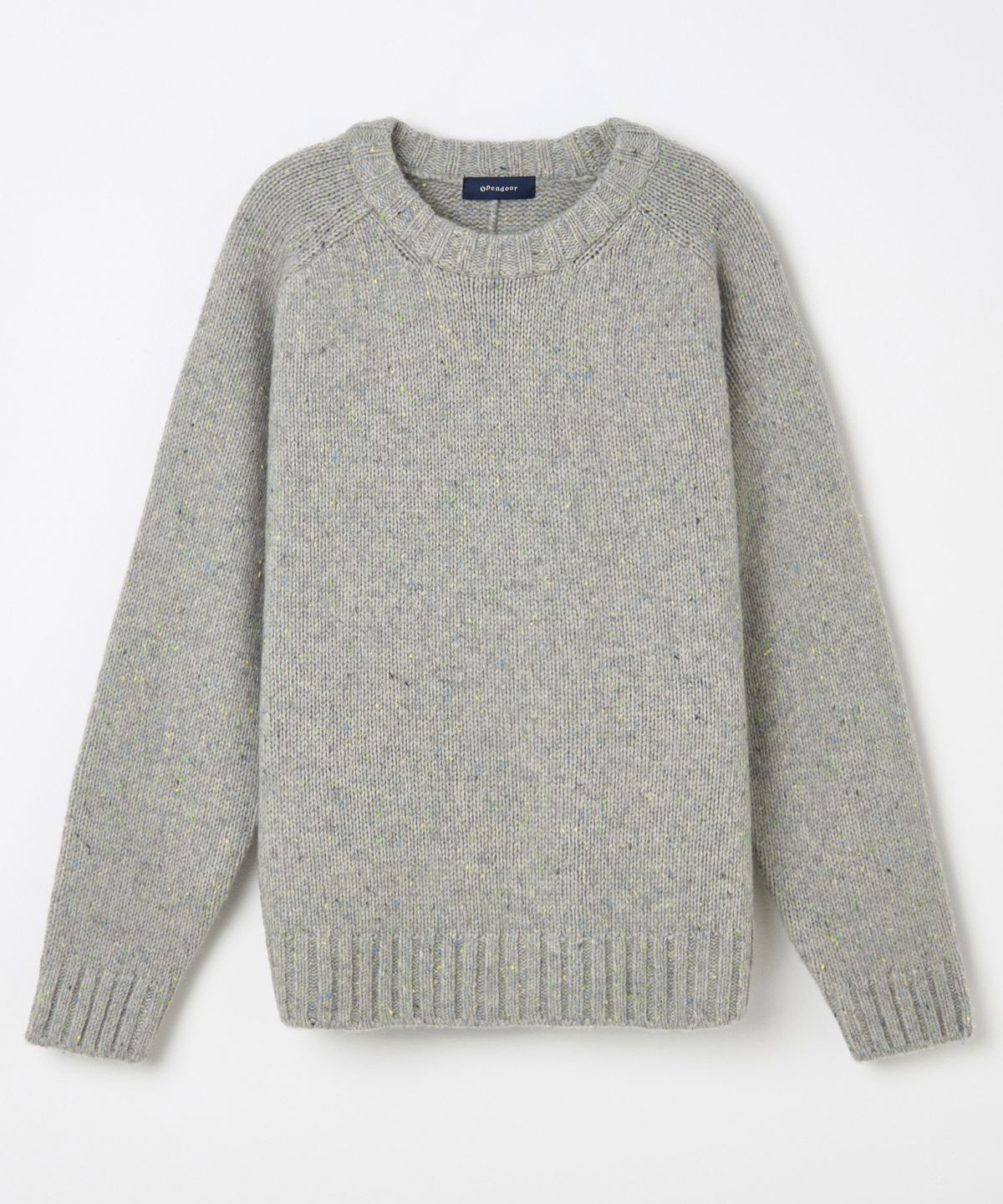 오픈도어스튜디오(OPENDOORSTUDIO) Vintage Melange Knit Gray