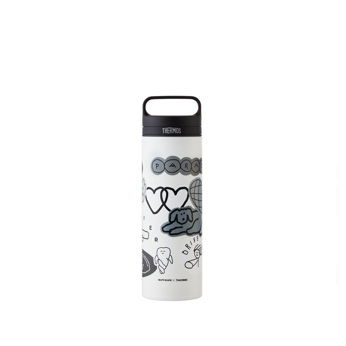 써모스(THERMOS) 이나피스퀘어 보온보냉 캐리 핸들 텀블러 JOW-800KC (800ml)