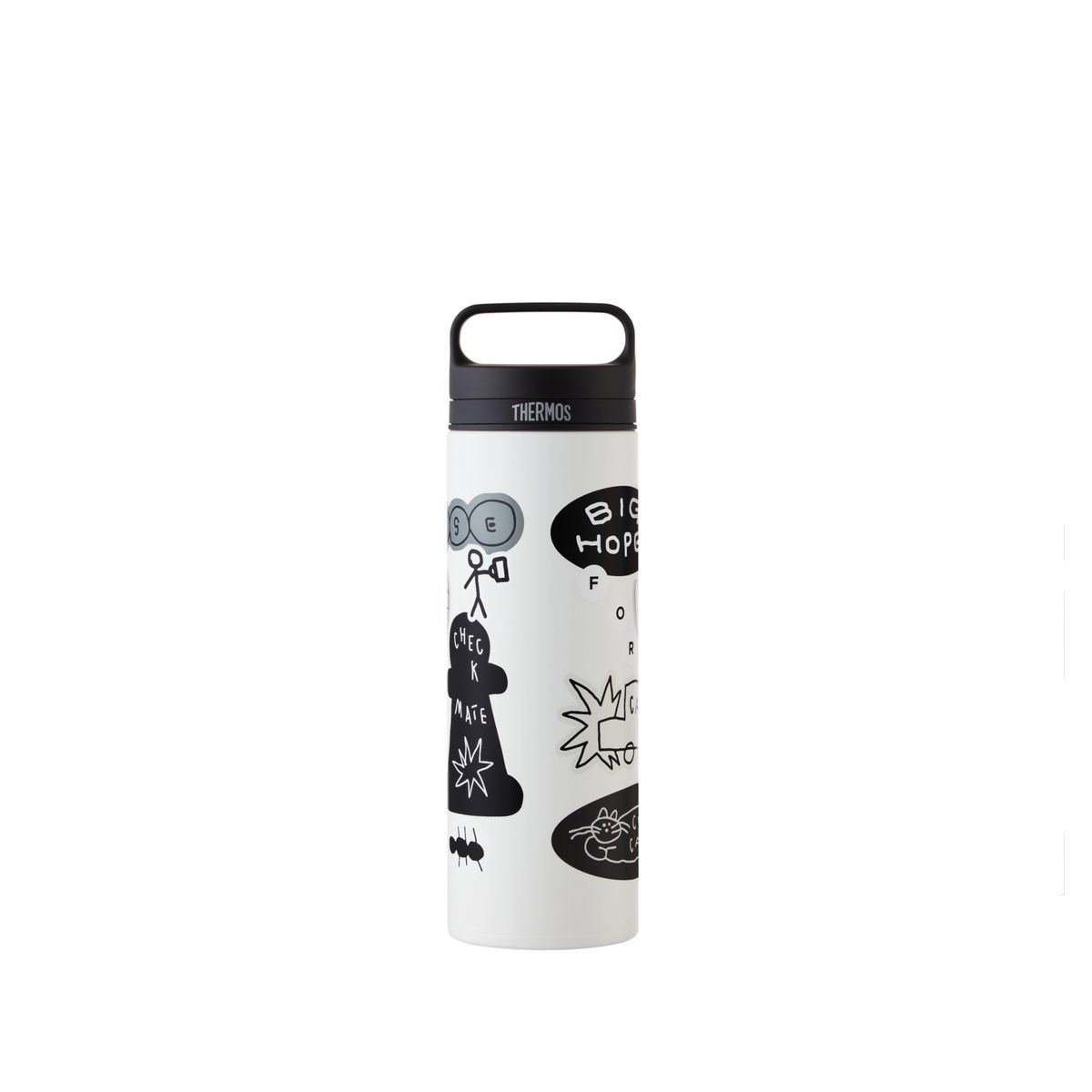 써모스(THERMOS) 이나피스퀘어 보온보냉 캐리 핸들 텀블러 JOW-800KC (800ml)