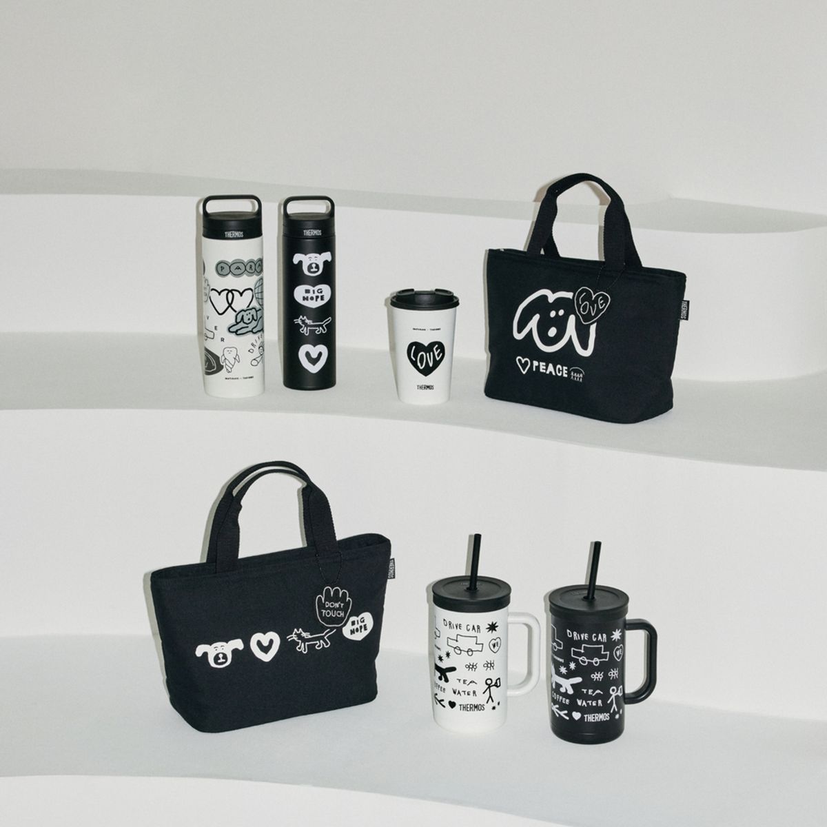 써모스(THERMOS) 식기세척기용 보냉 콤팩트 스트로 컵앤 빨대 텀블러 TKHA-720KC 720ml