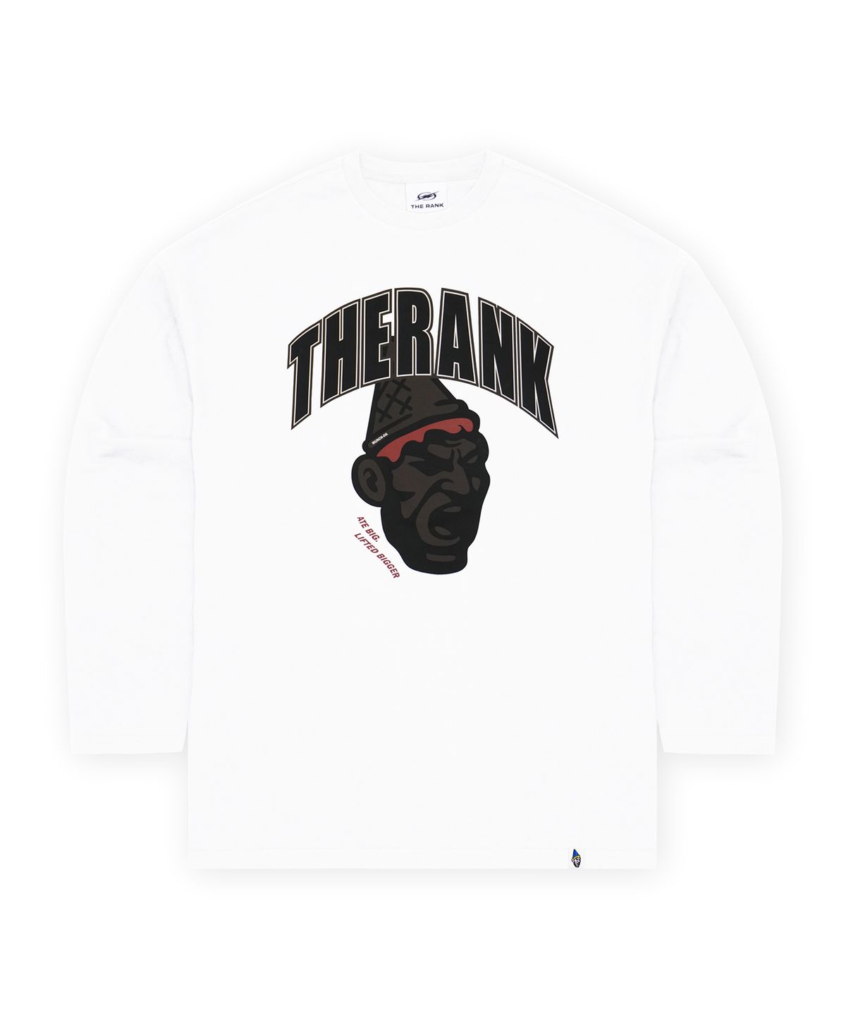 더랭크(THERANK) MUNCHCONE OG IP LONGSLEEVE [WHITE]