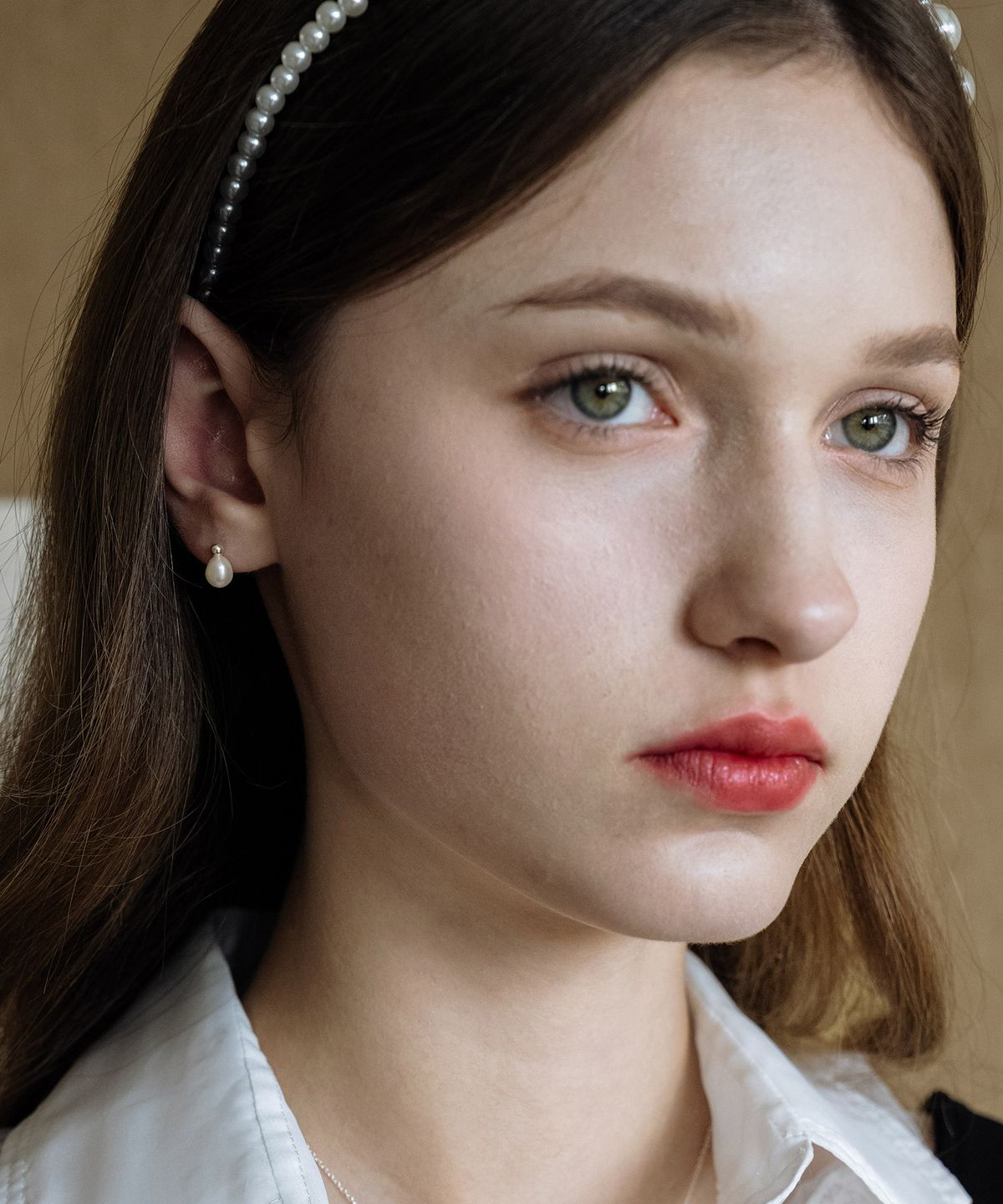 하스(HAS) EN018 Freshwater Teardrop Pearl Earrings