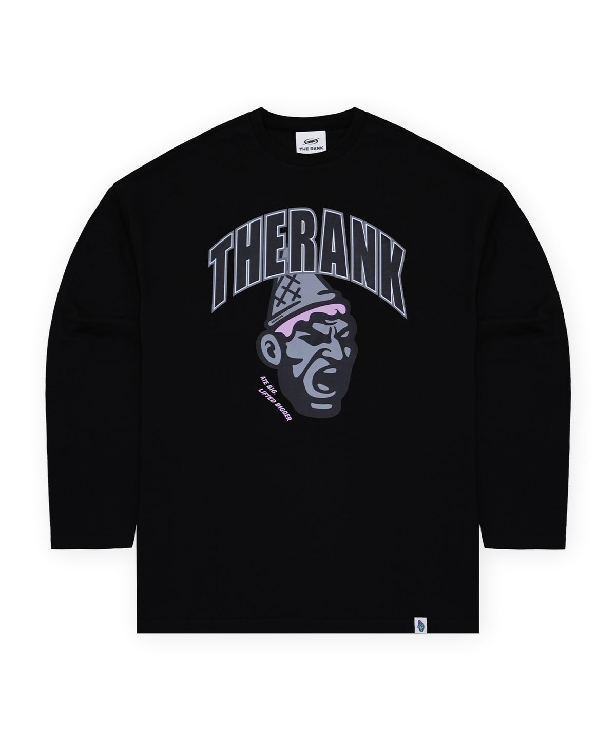 더랭크(THERANK) MUNCHCONE OG IP LONGSLEEVE [BLACK]