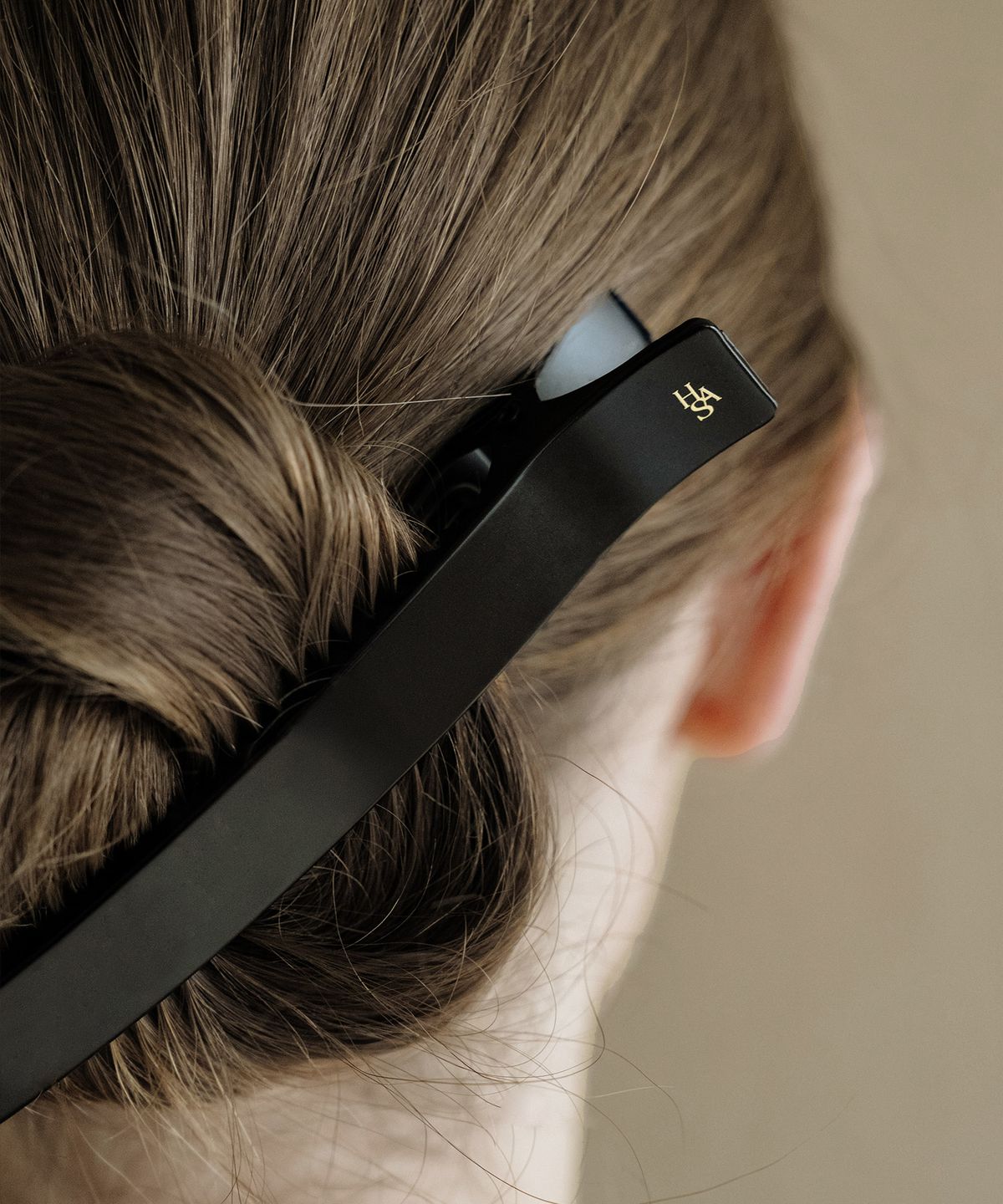 하스(HAS) EN003 Black metal Hair Pin