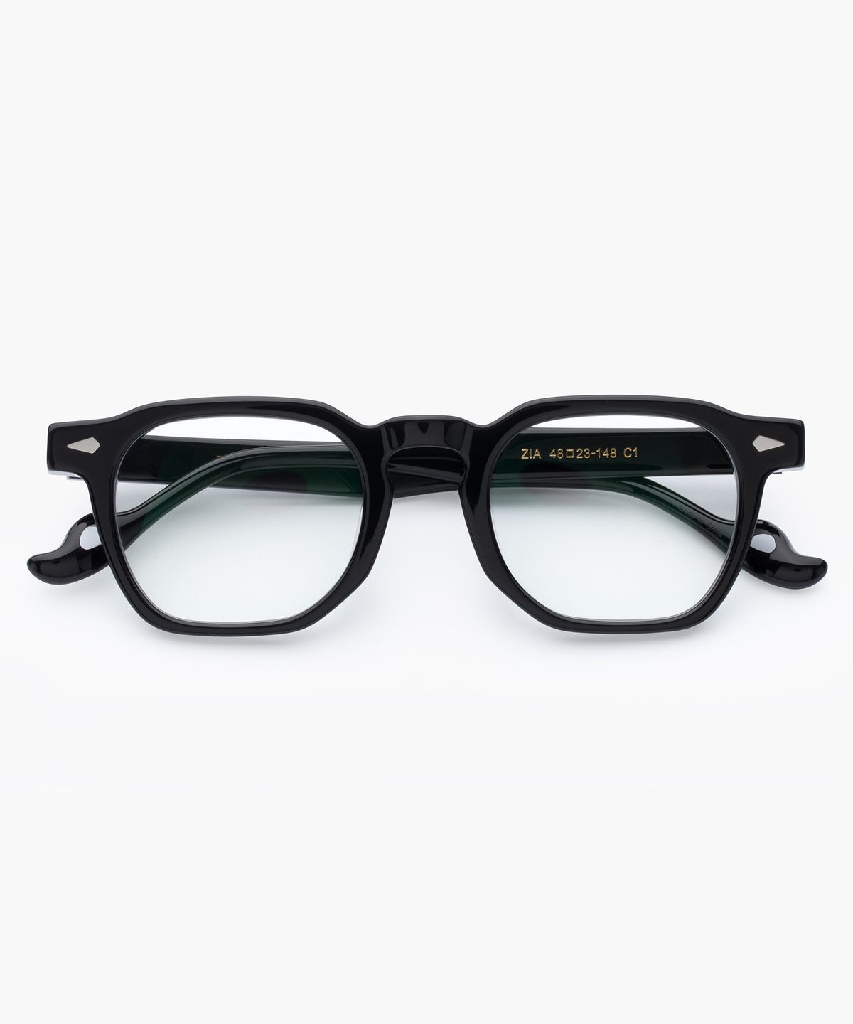 리끌로우(RECLOW) RC 아세테이트 ZIA 블루라이트 안경 BLACK